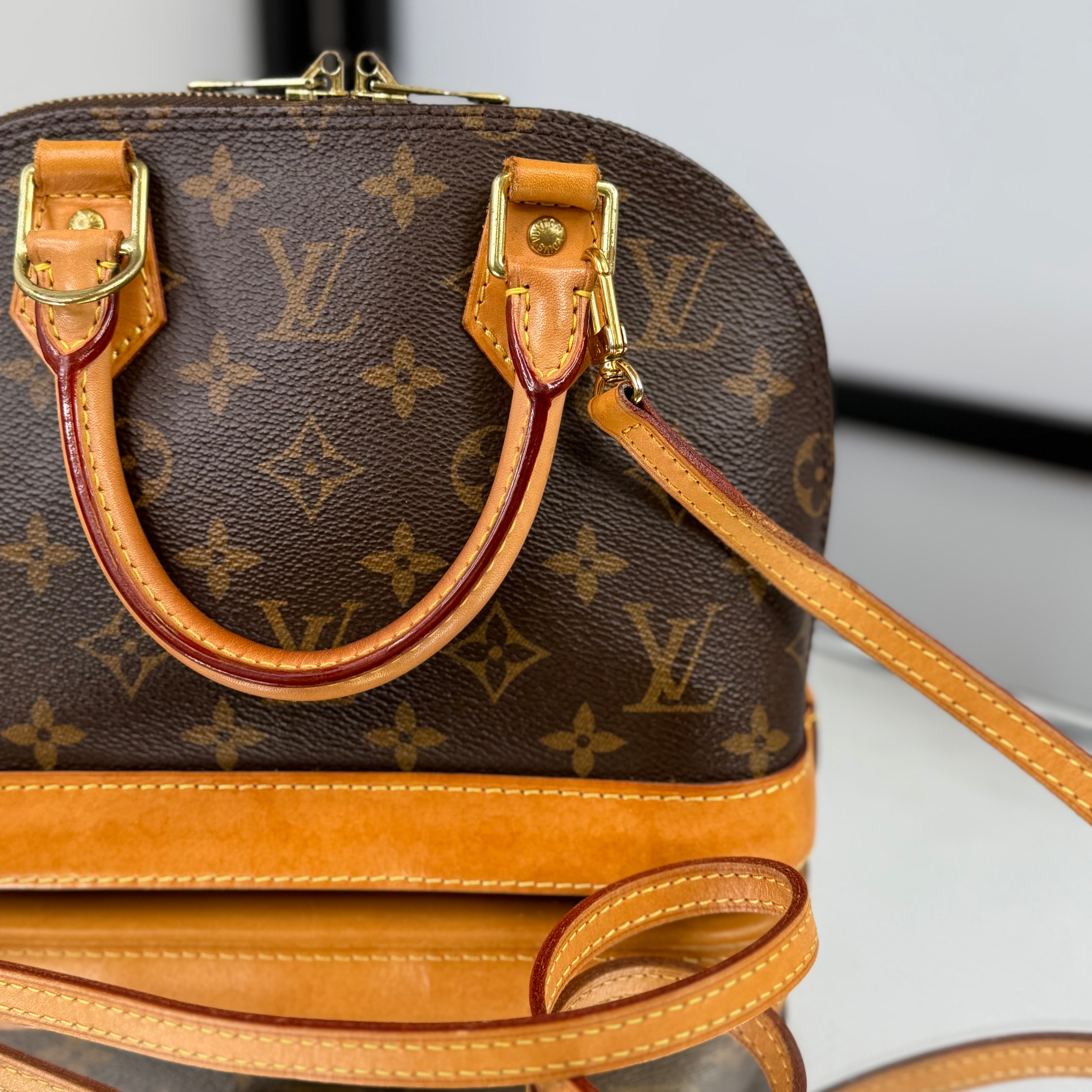 Louis Vuitton Monogram Alma BB With Box