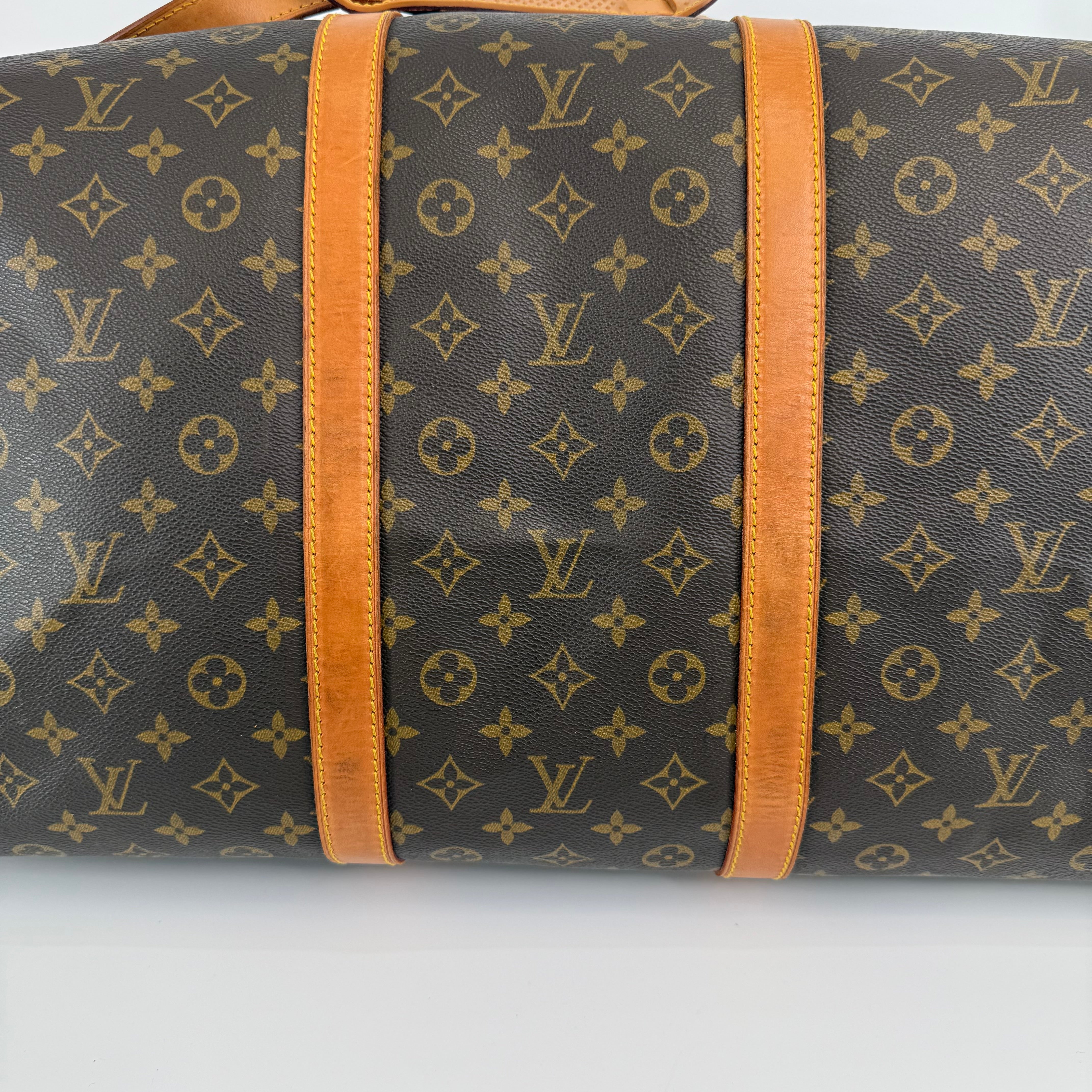 Louis Vuitton Monogram Keepall 60 With Strap
