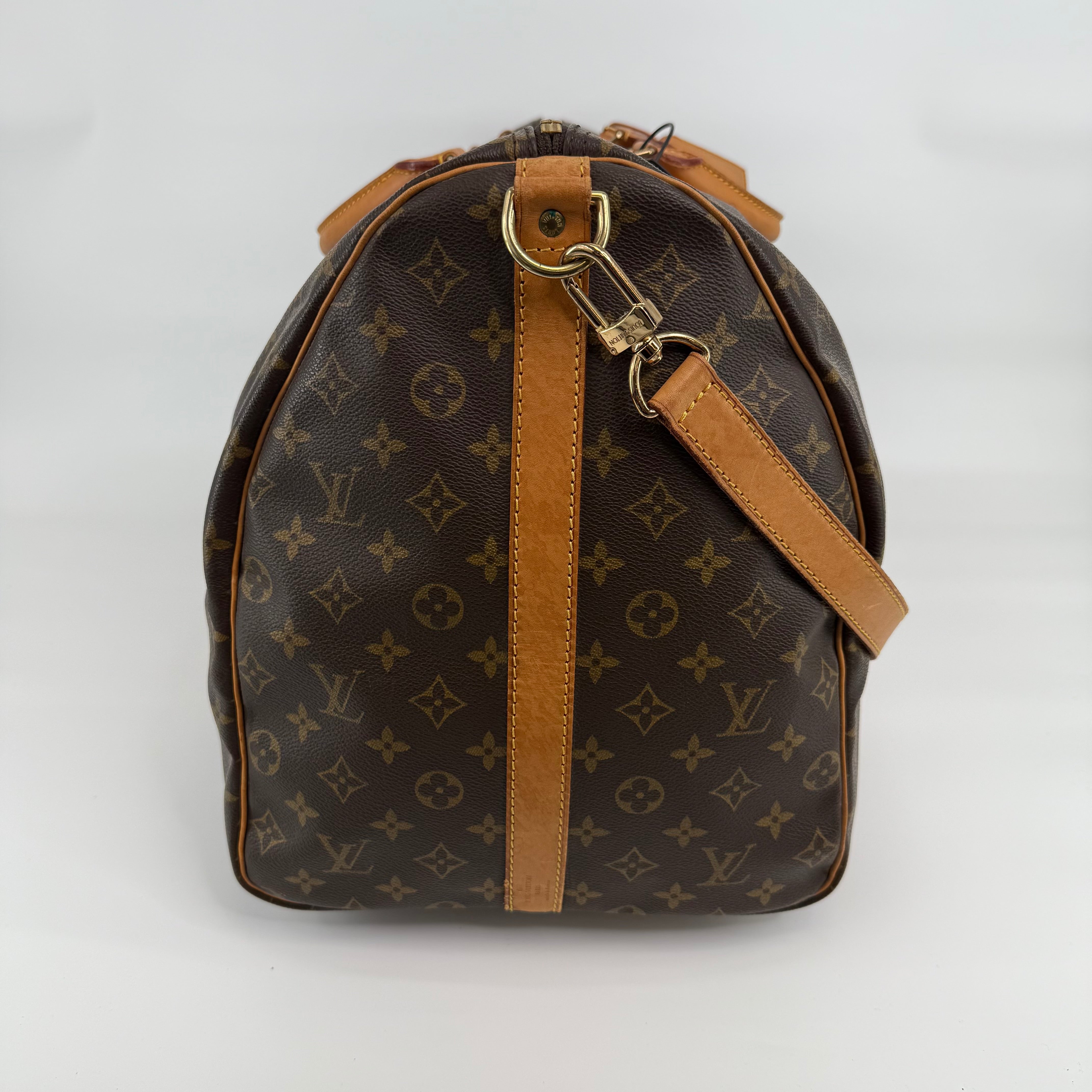 Louis Vuitton Monogram Keepall 60 With Strap