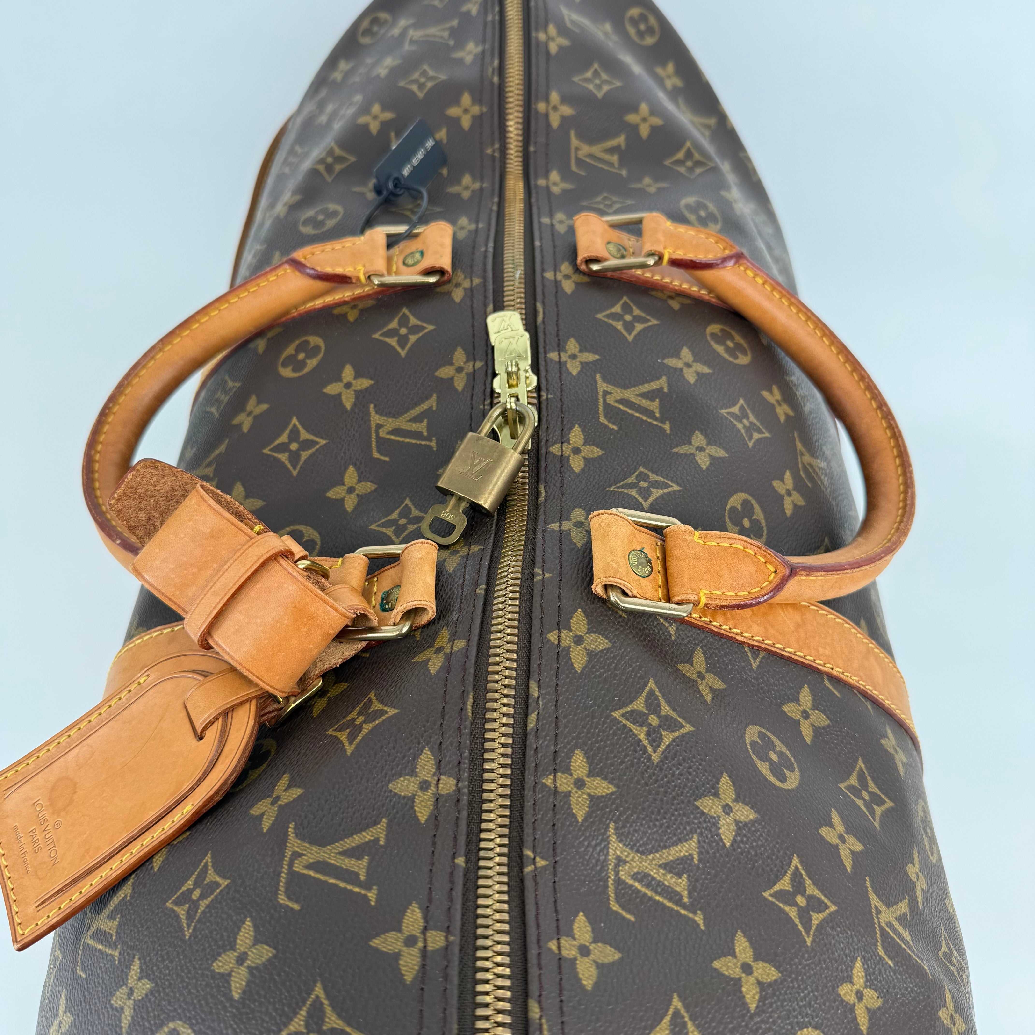 Louis Vuitton Monogram Keepall 60 With Strap