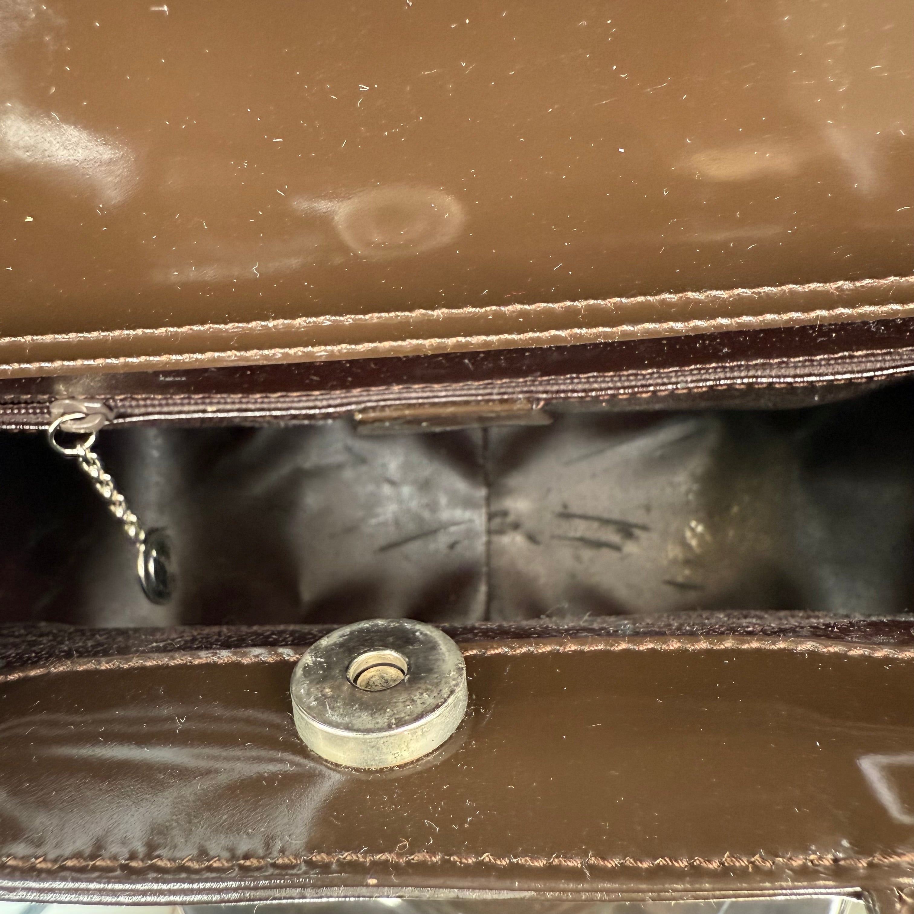 GUCCI Patent Leather HandBag