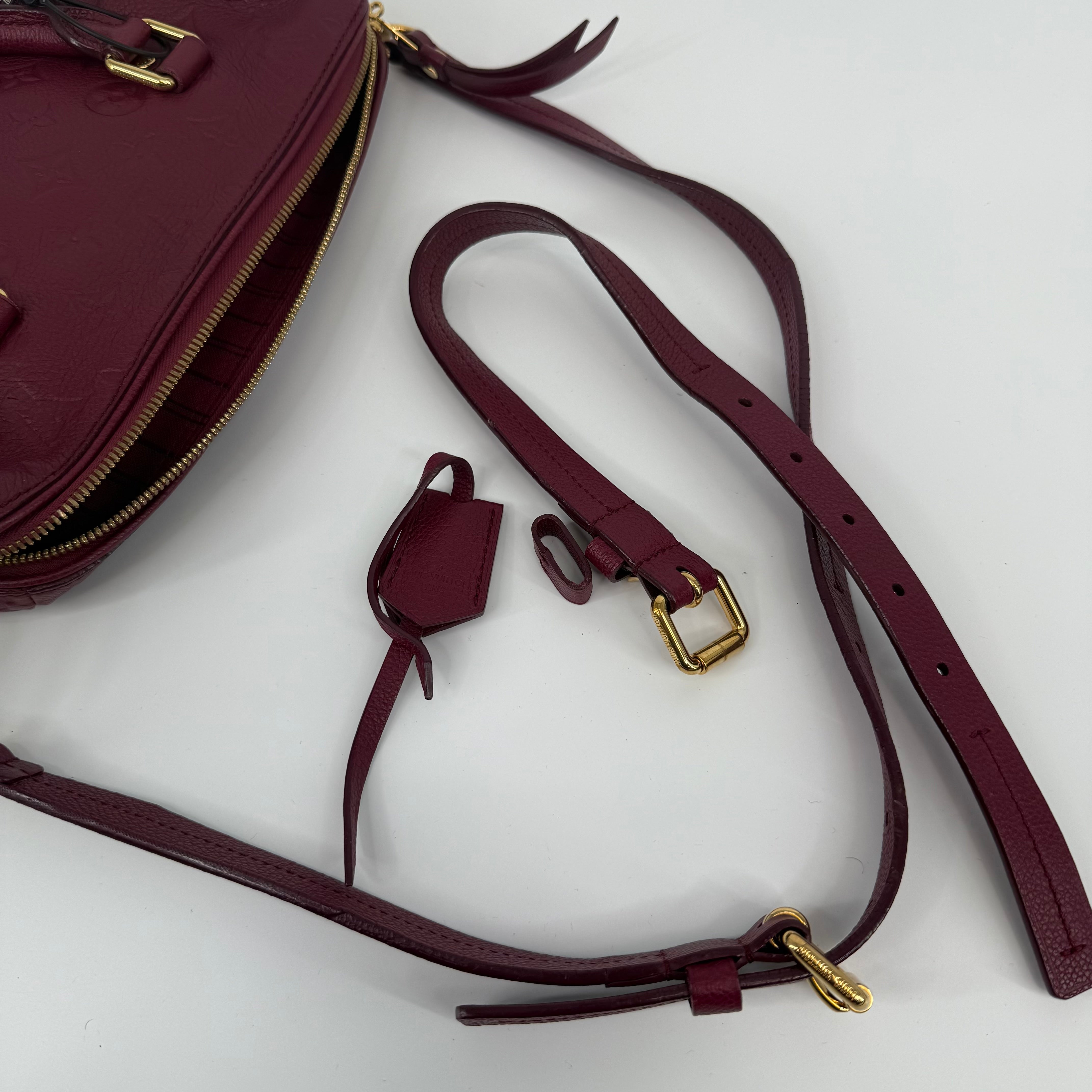 Louis Vuitton Monogram Empreinte Speedy 25 Bandoulière