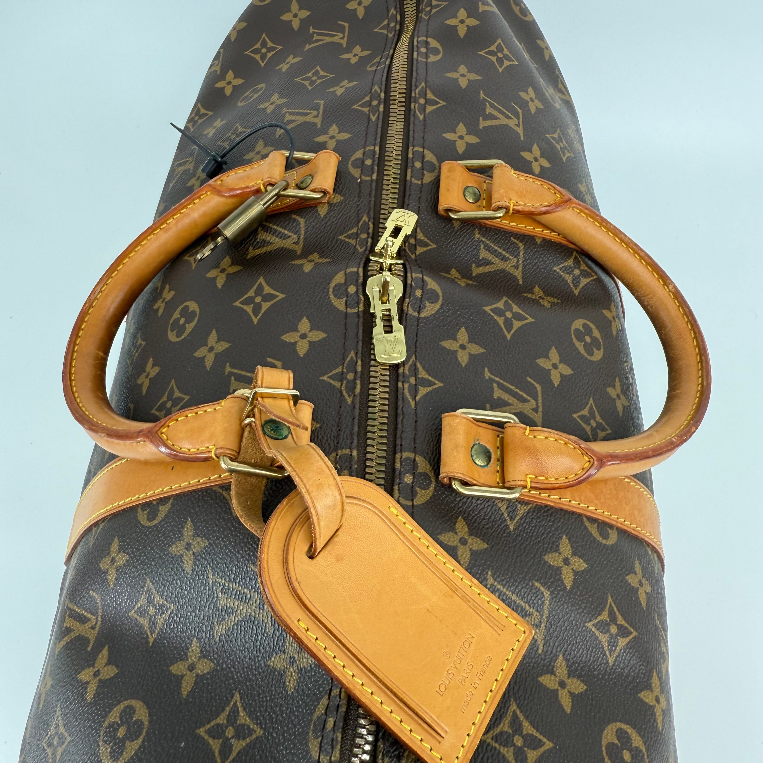 Louis Vuitton Monogram Keepall 50 With Strap