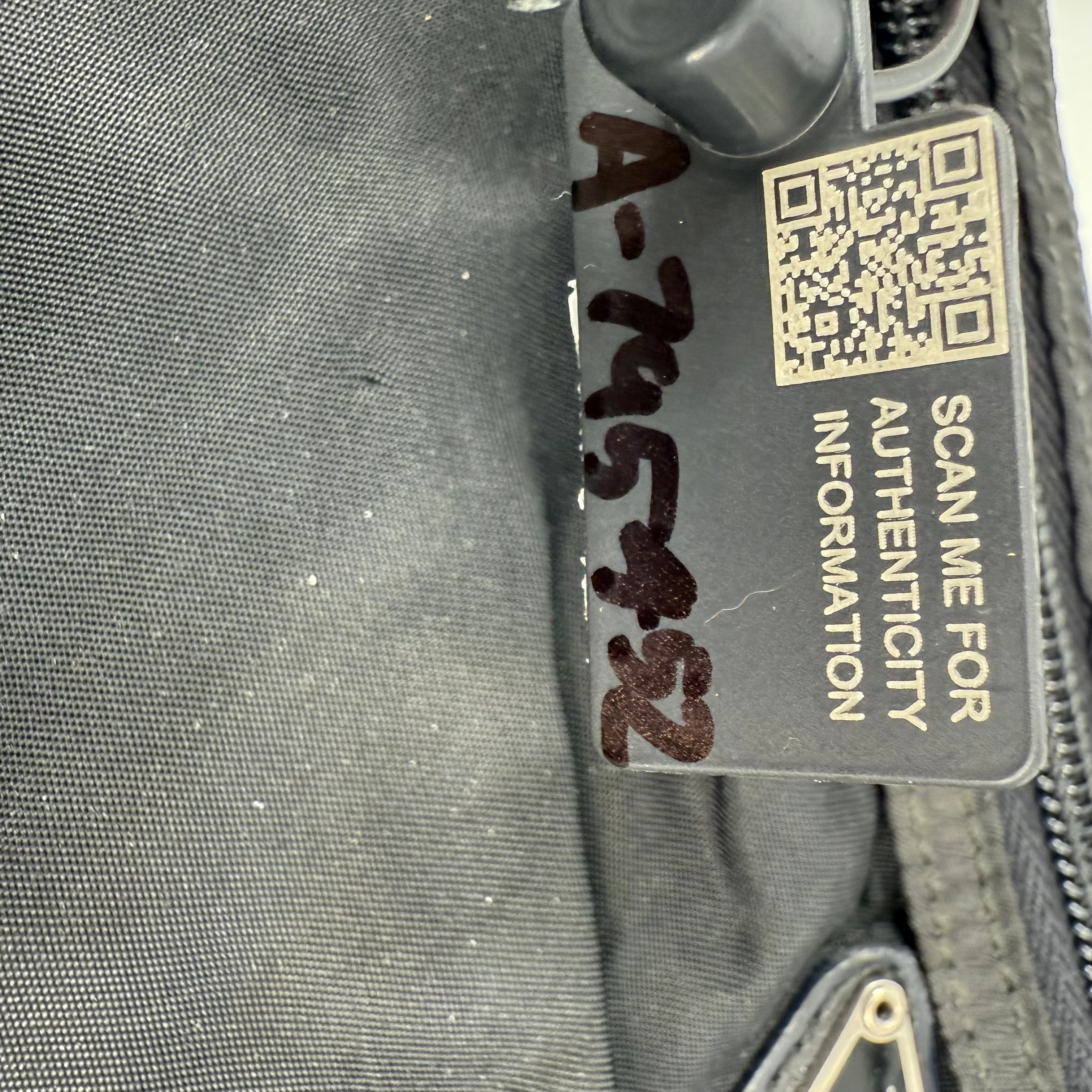 PRADA Black Nylon Wash Bag