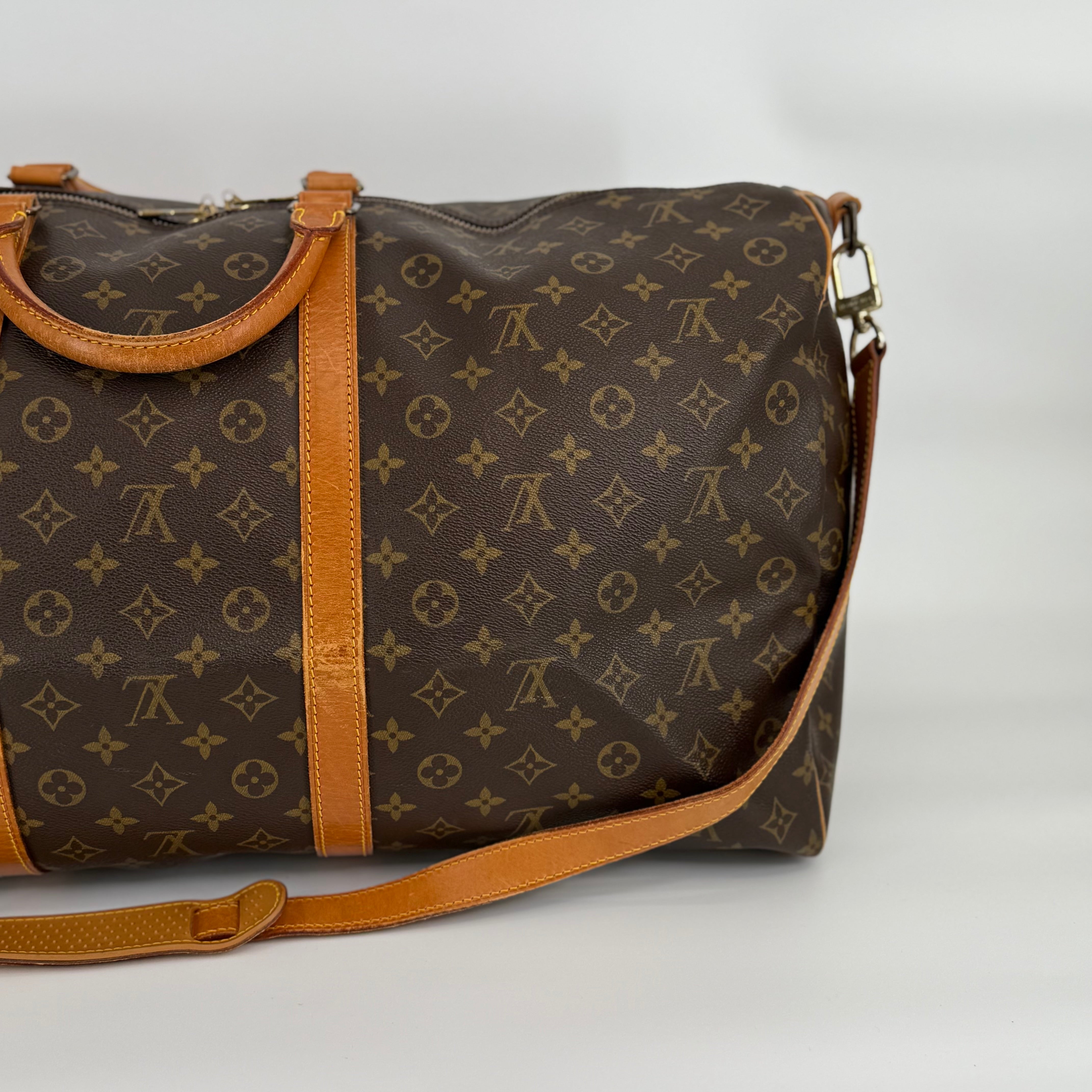 Louis Vuitton Monogram Keepall 60 With Strap