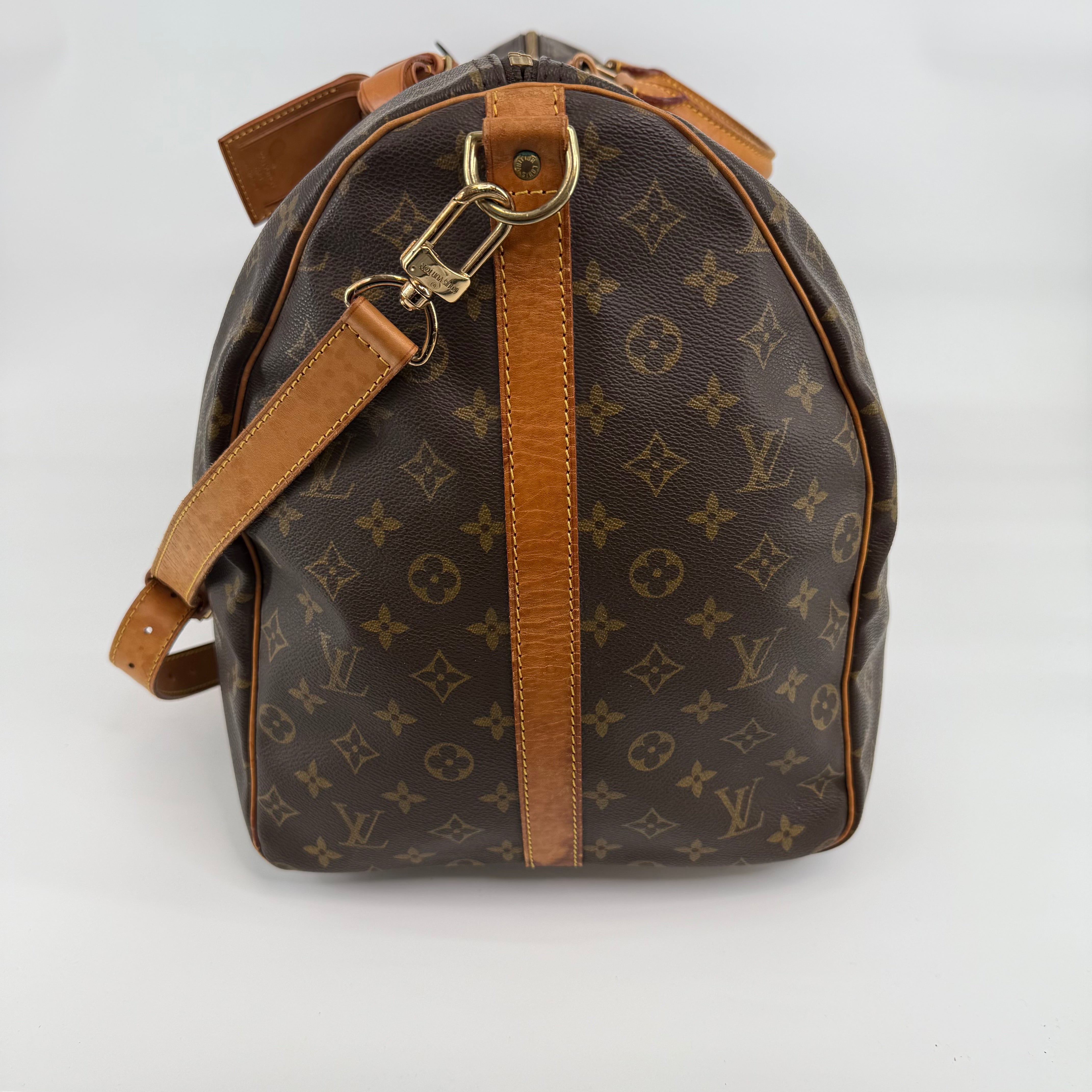 Louis Vuitton Monogram Keepall 60 With Strap