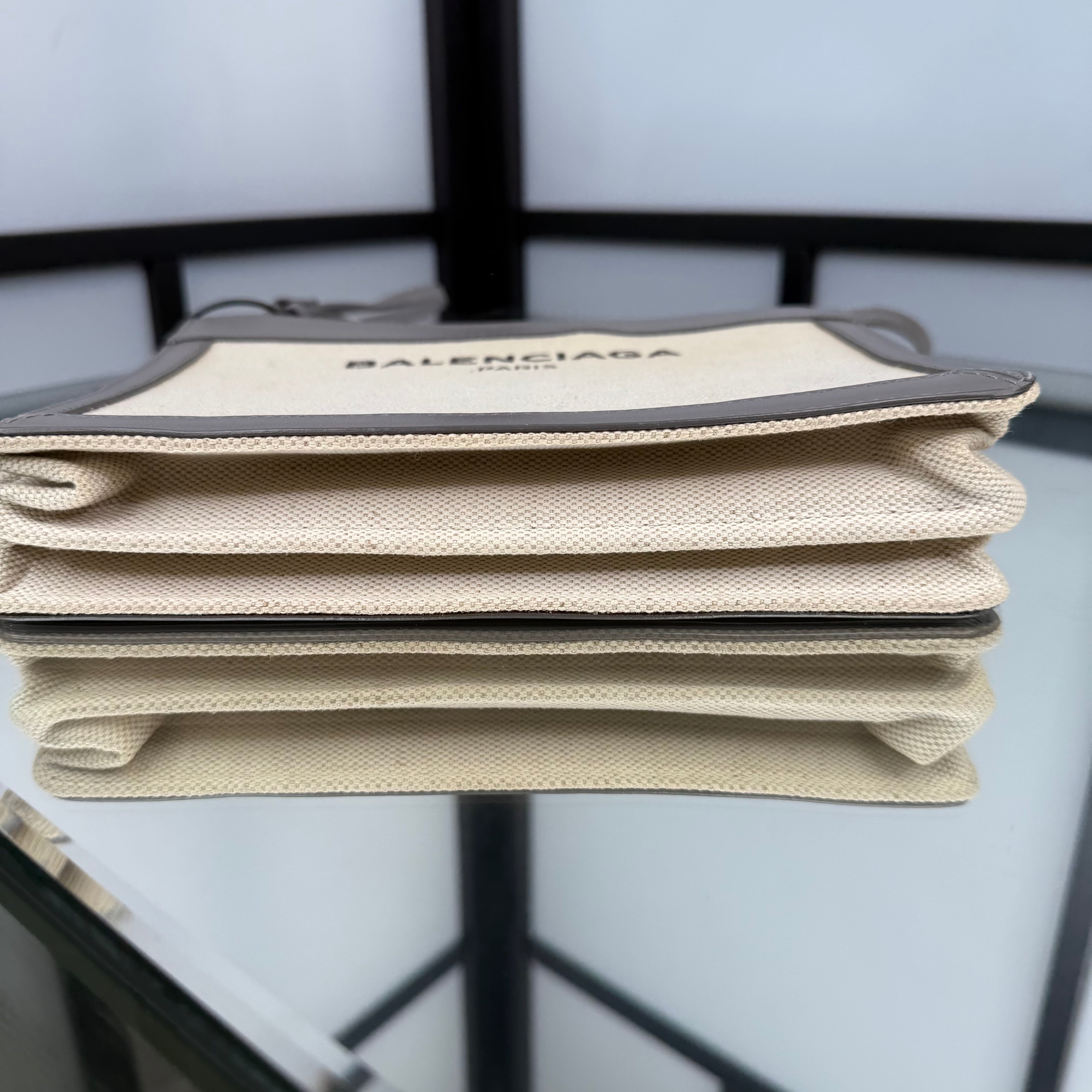 Balenciaga Grey Lock Shoulder Bag