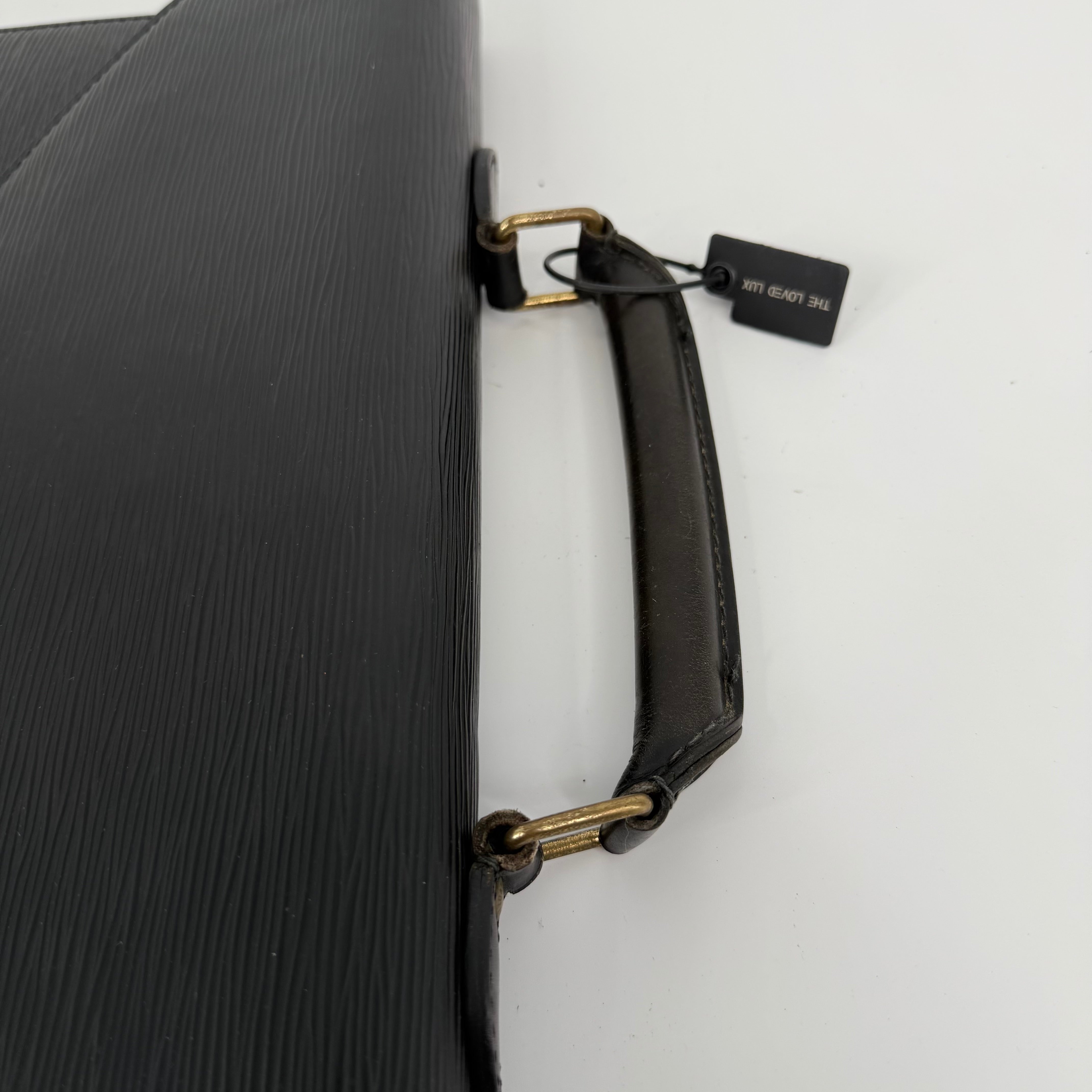 Louis Vuitton Epi Black Briefcase 40cm