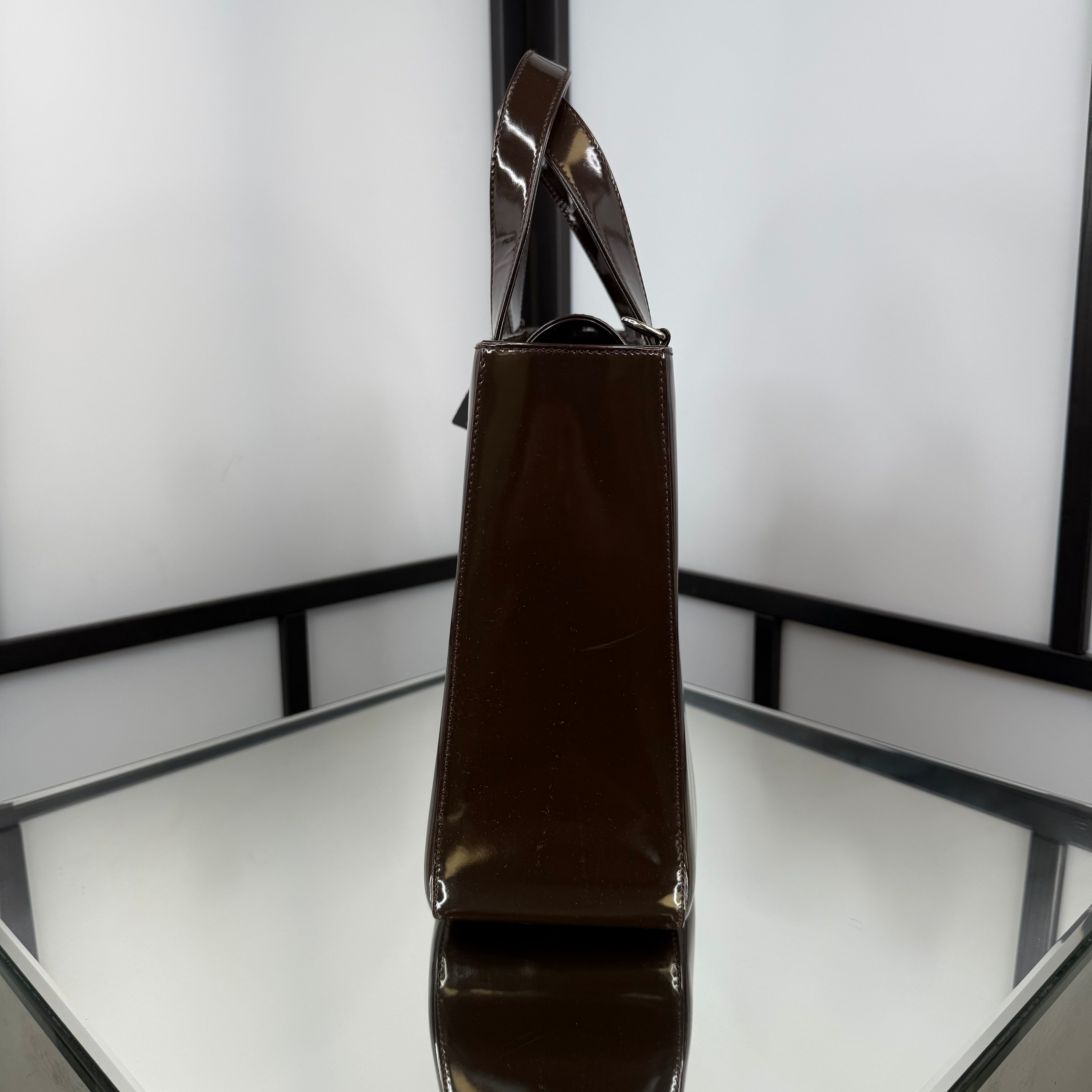GUCCI Patent Leather HandBag
