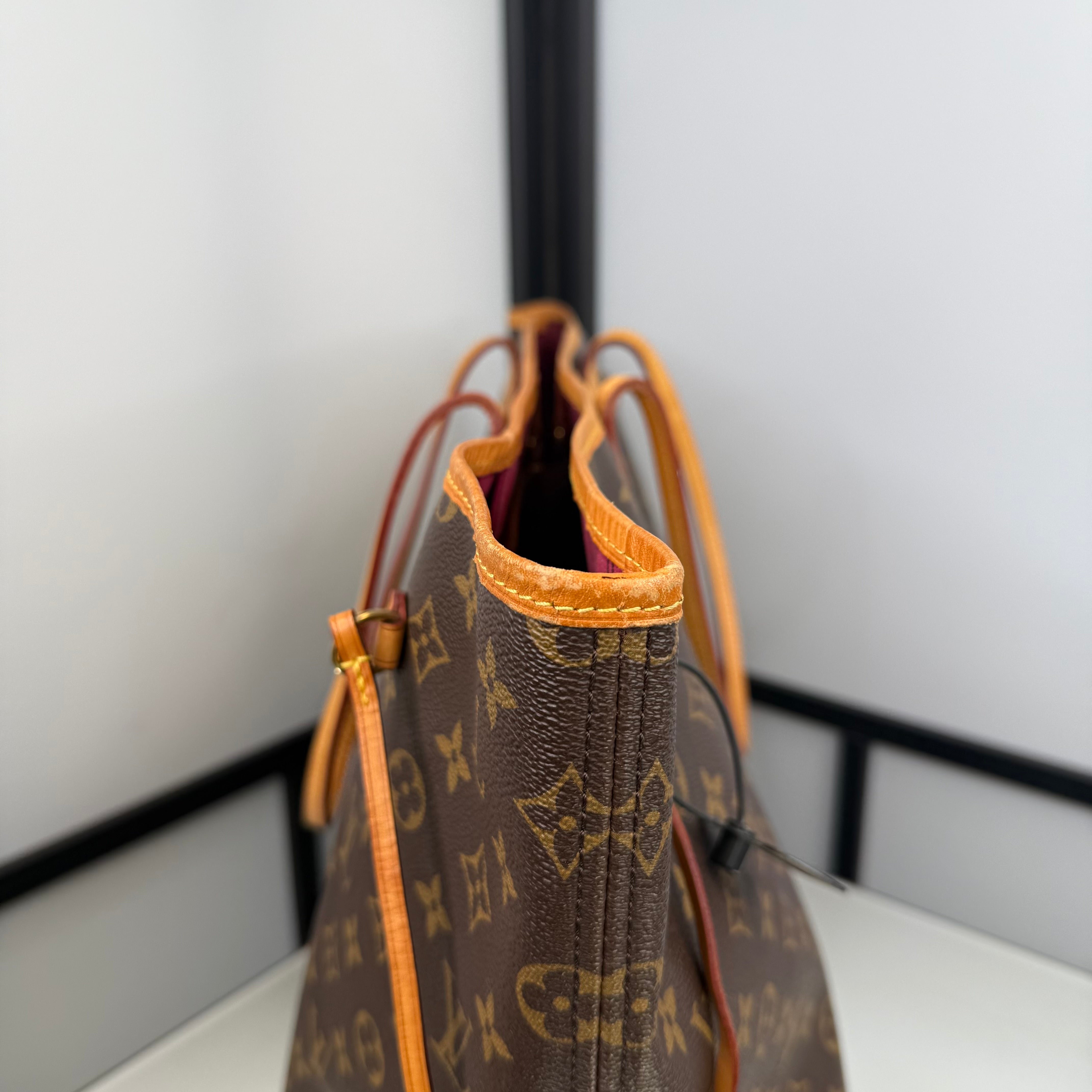 Louis Vuitton Monogram Neverfull GM Purple Interior