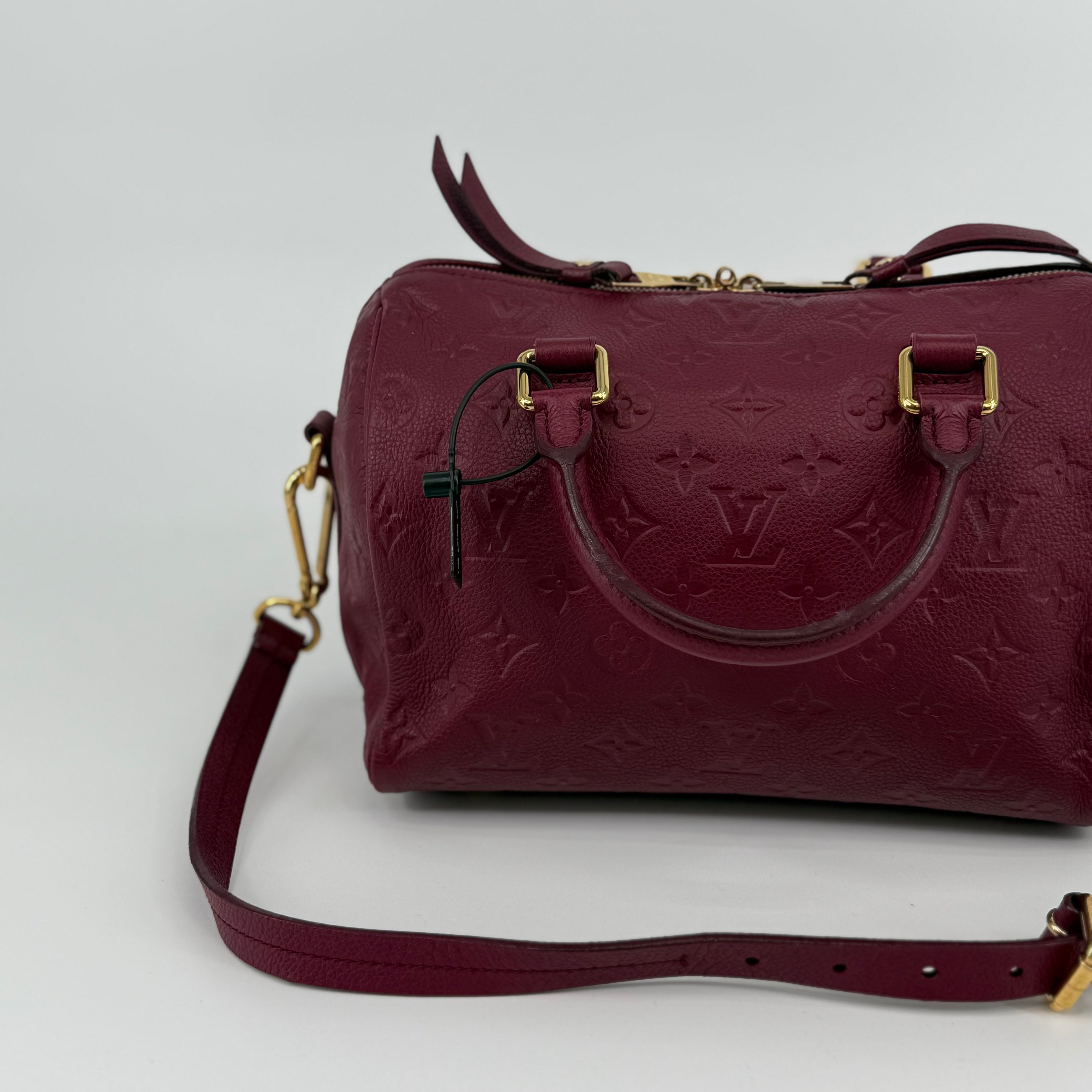 Louis Vuitton Monogram Empreinte Speedy 25 Bandoulière