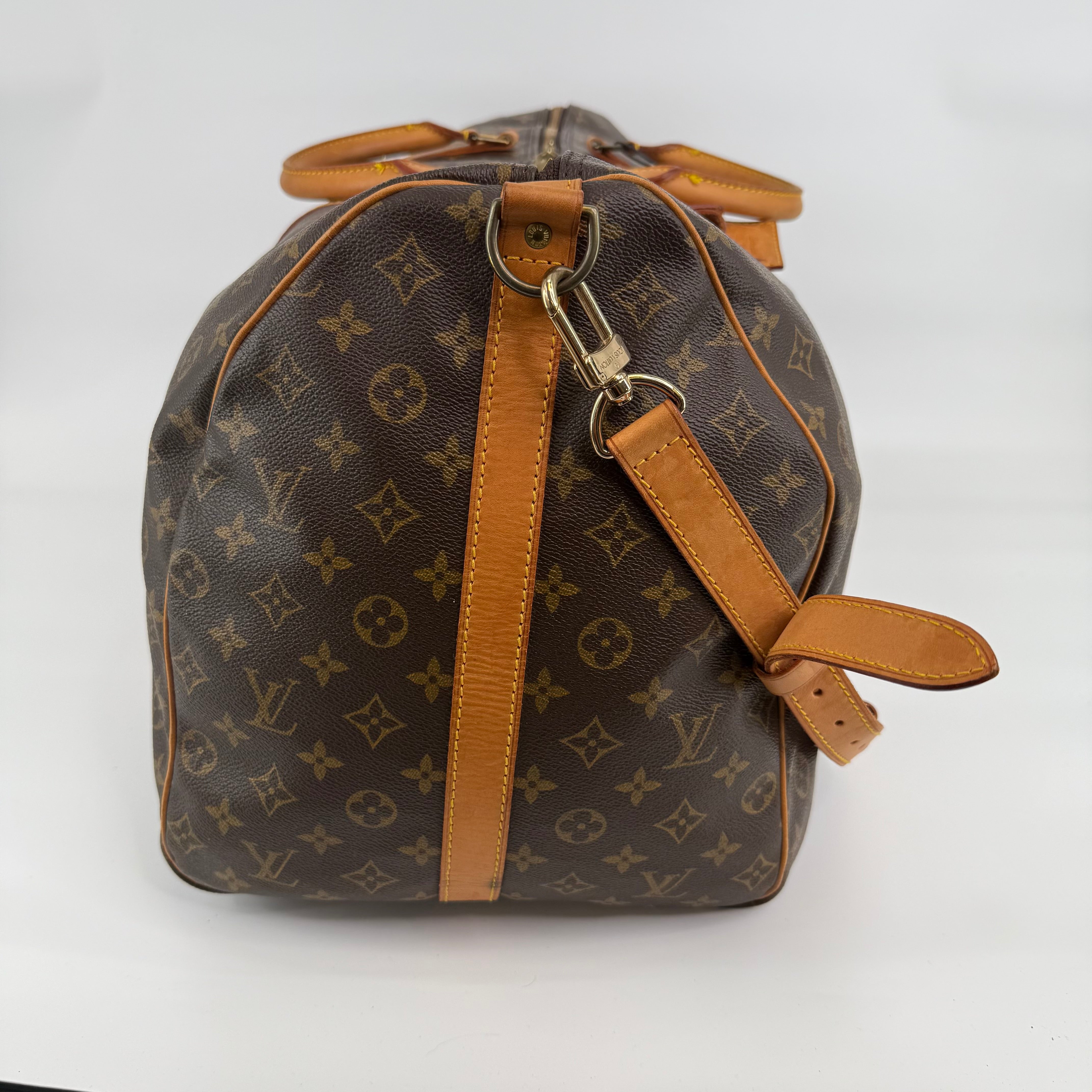 Louis Vuitton Monogram Keepall 60 With Strap