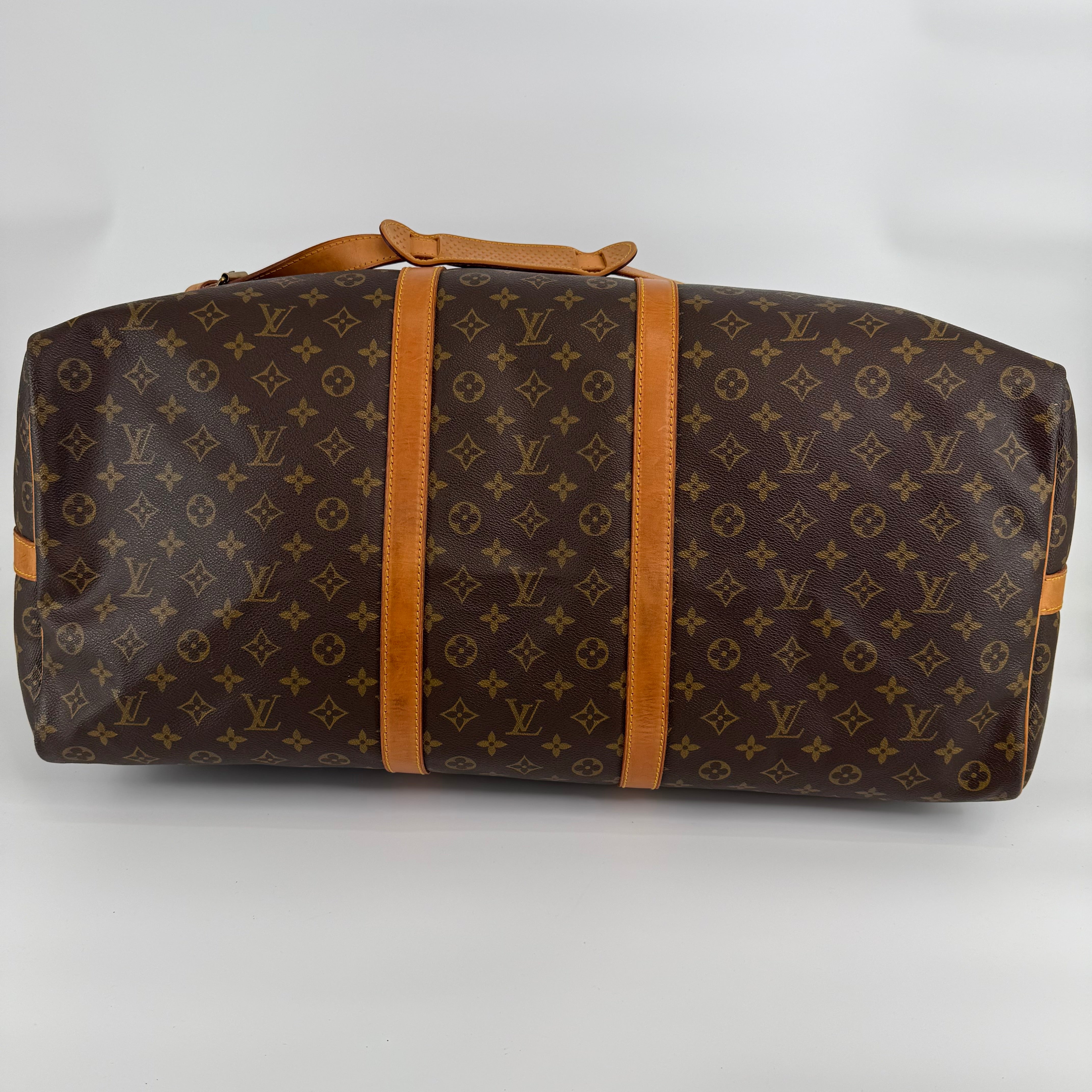 Louis Vuitton Monogram Keepall 60 With Strap