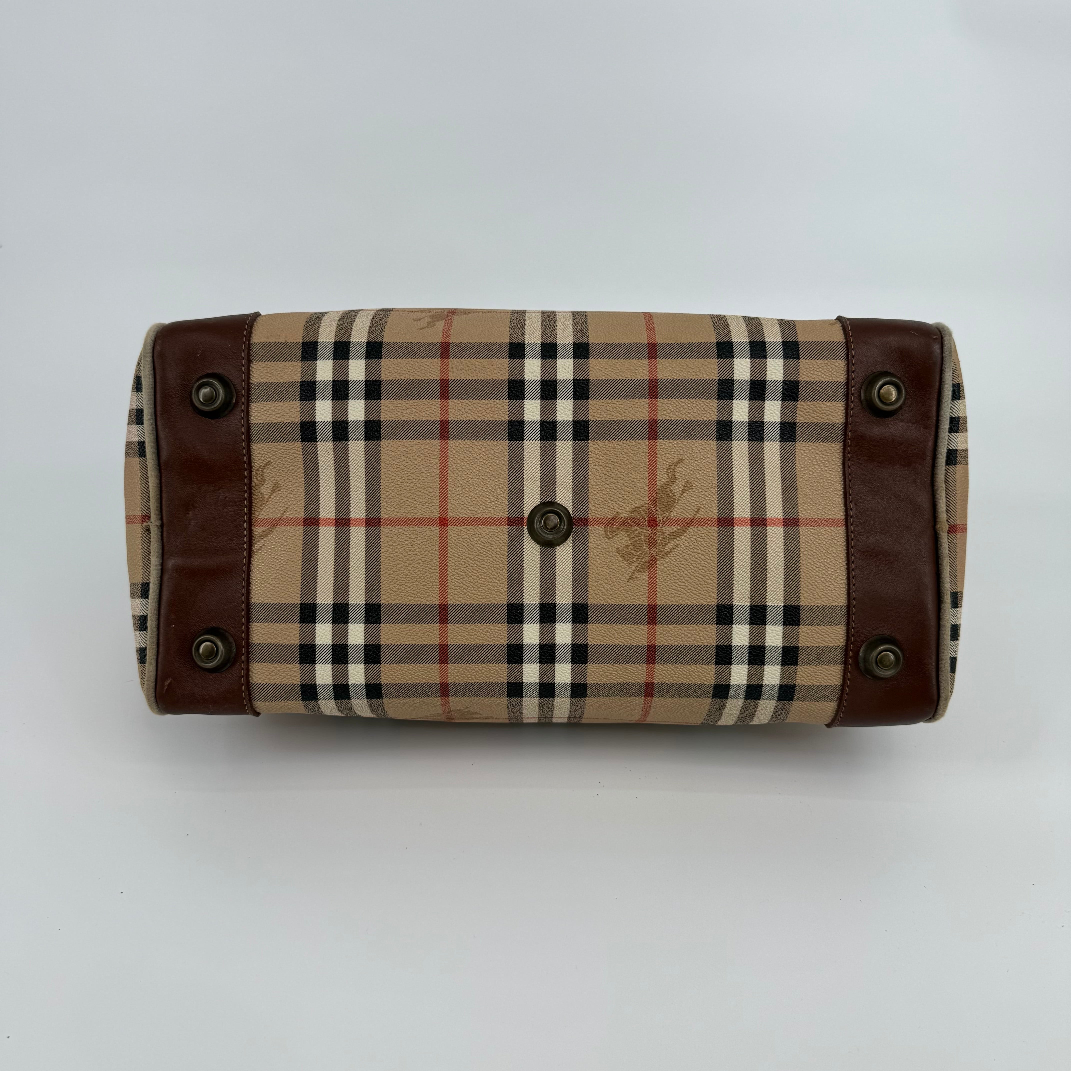 Burberry Nova Check Boston Bag