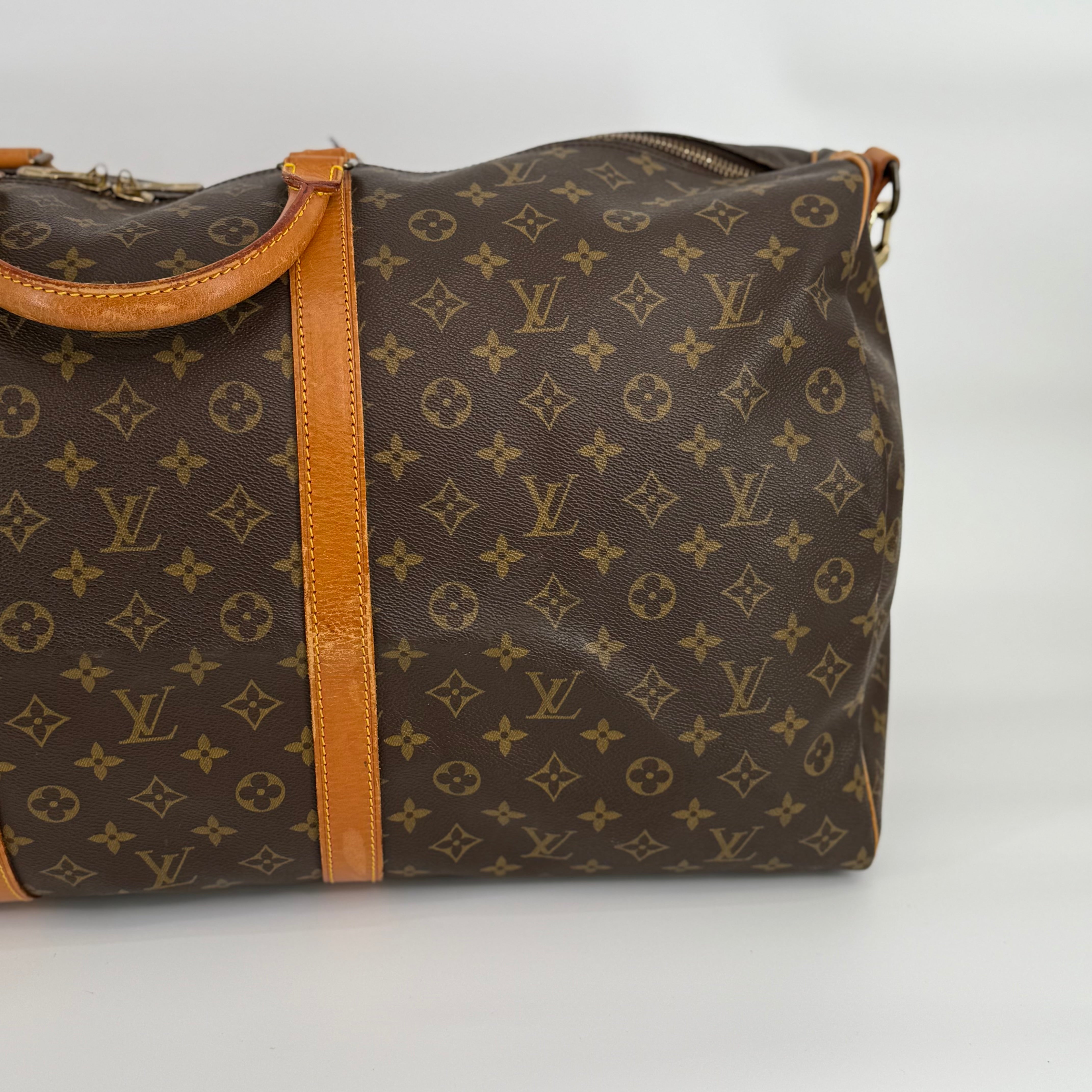 Louis Vuitton Monogram Keepall 60 With Strap