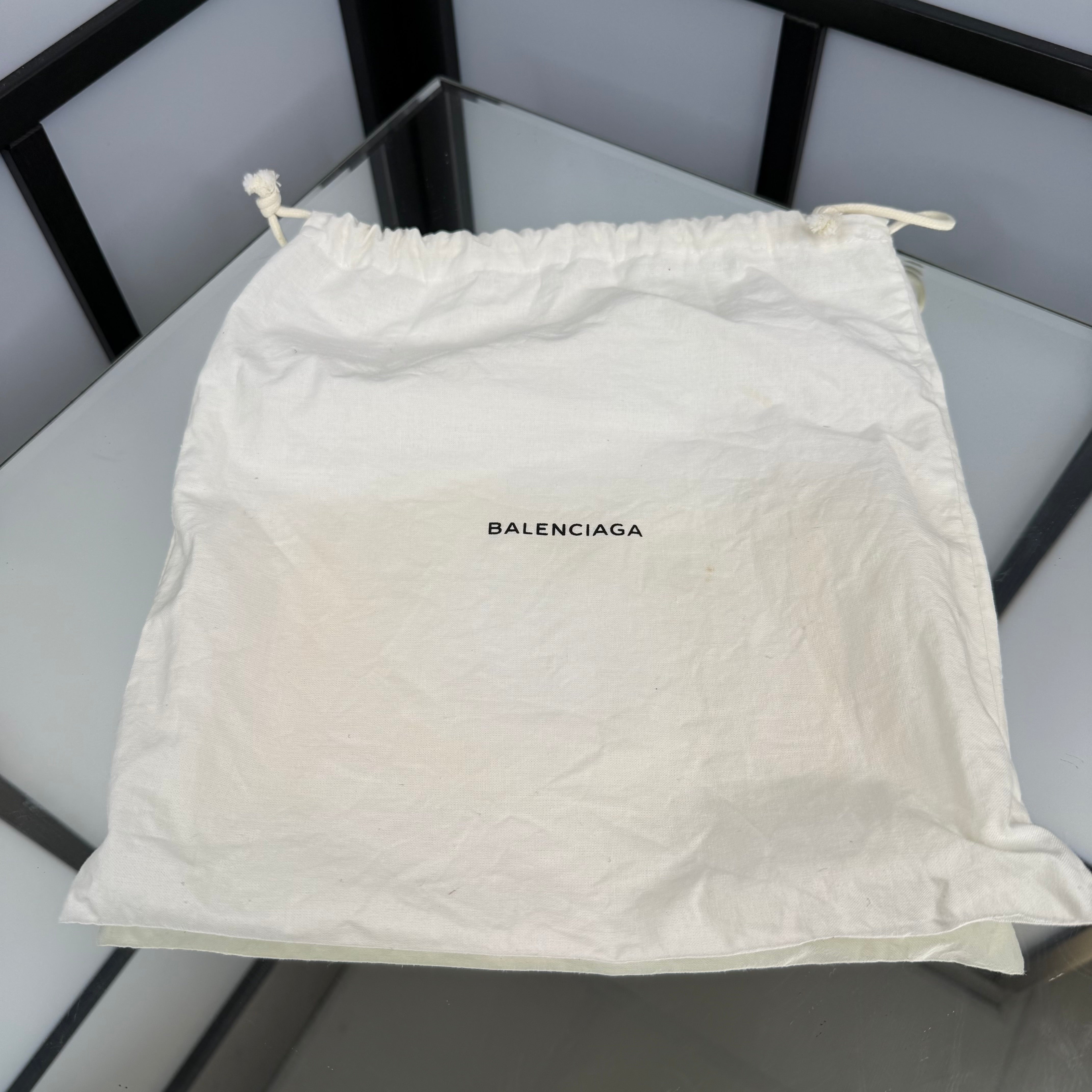 Balenciaga Grey Lock Shoulder Bag