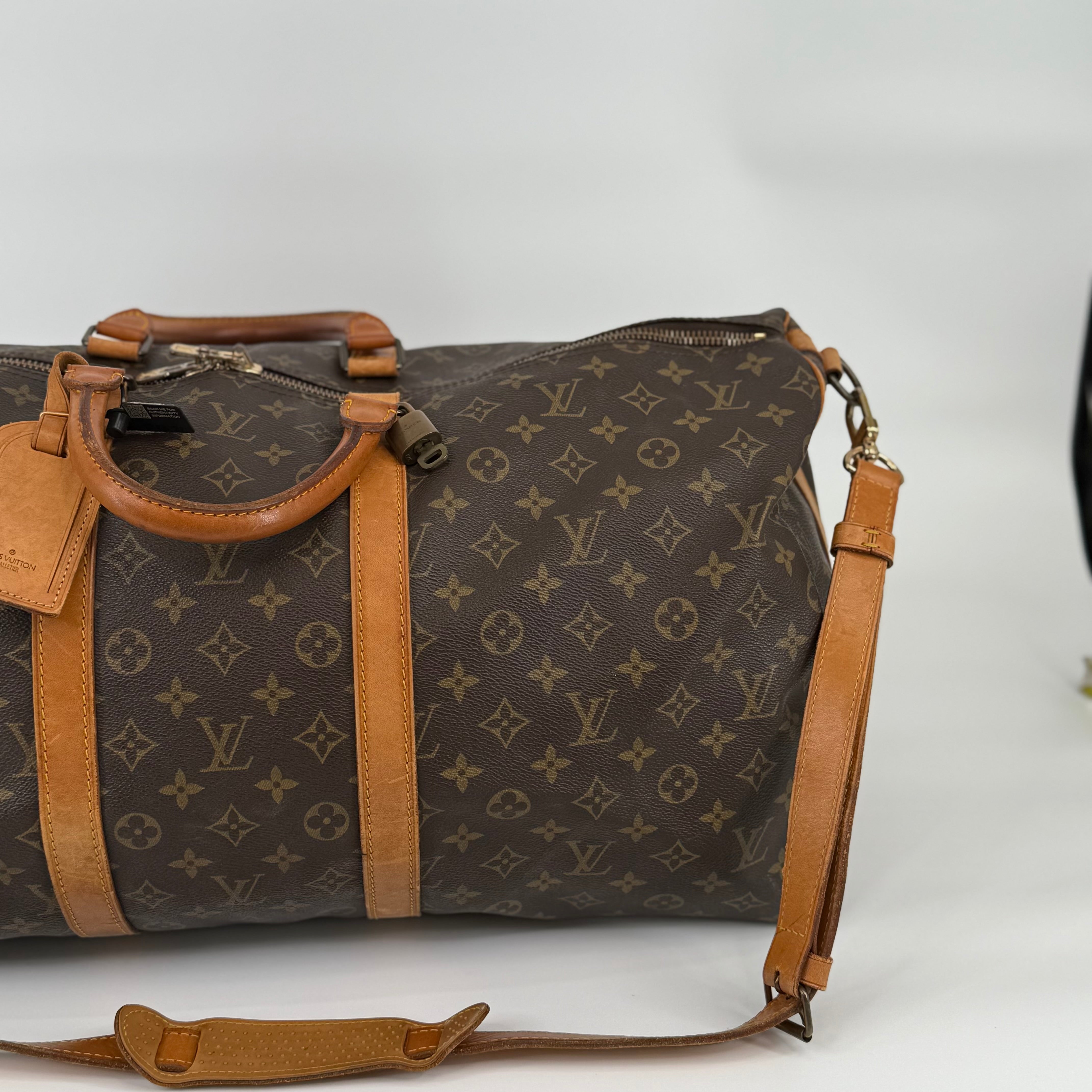 Louis Vuitton Monogram Keepall 55