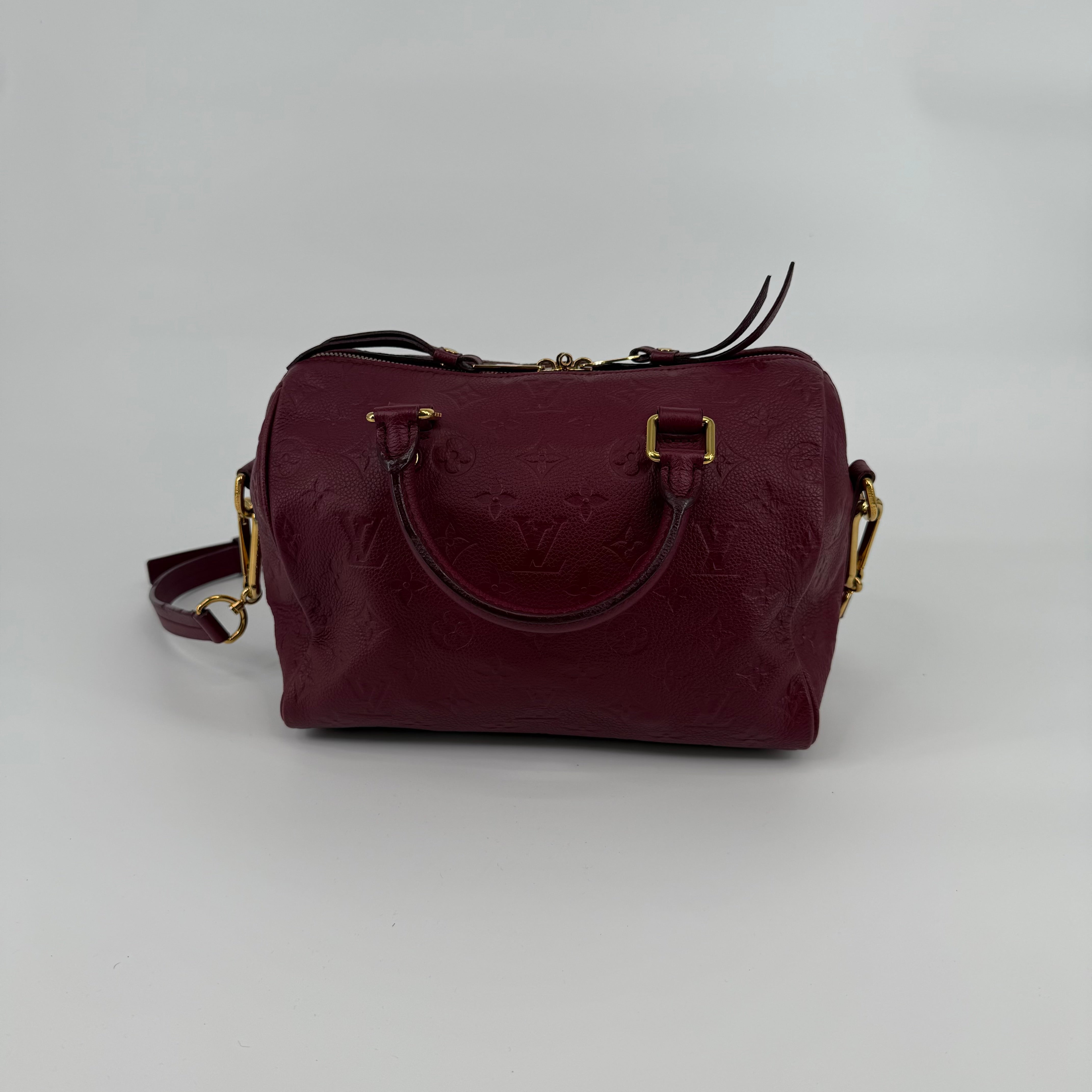 Louis Vuitton Monogram Empreinte Speedy 25 Bandoulière