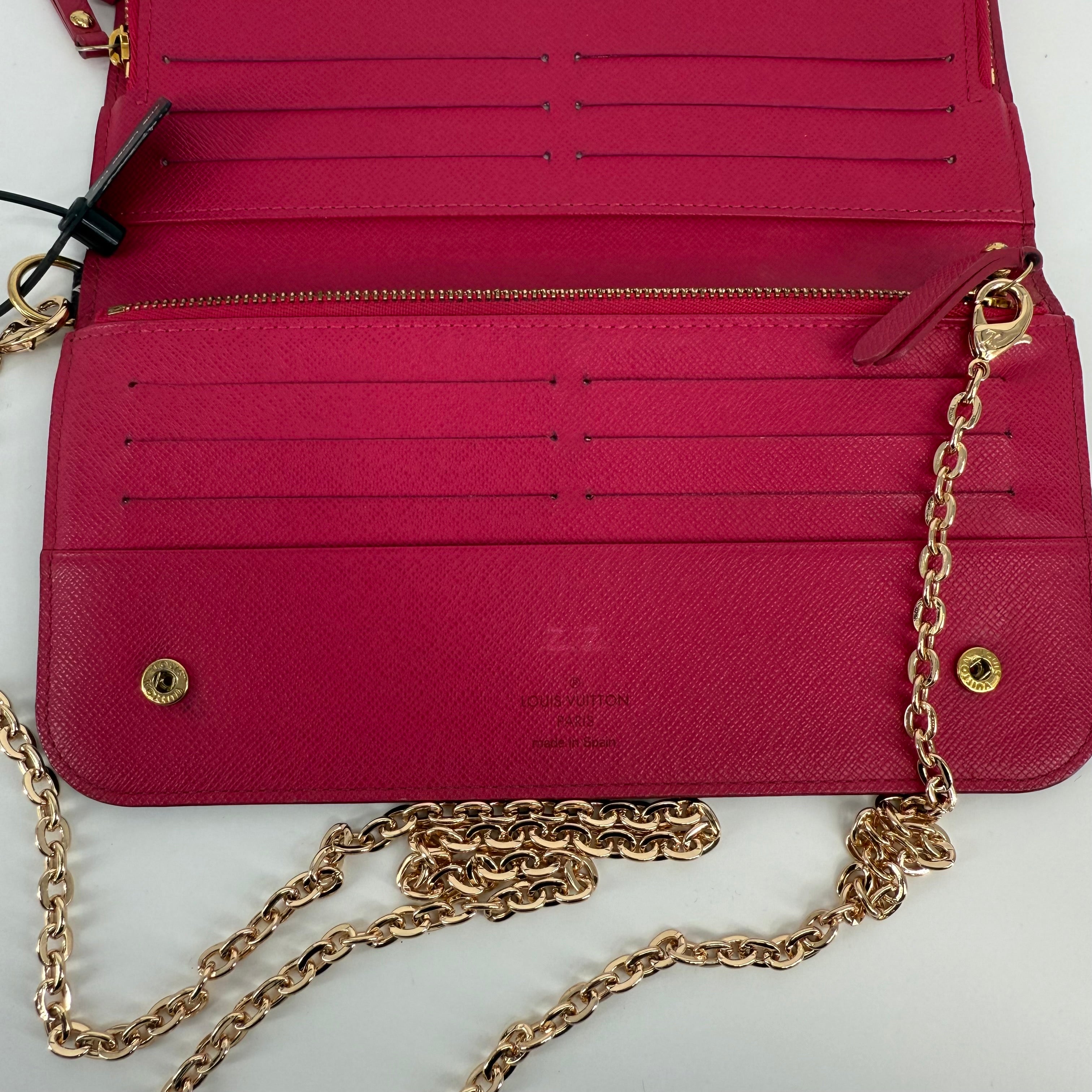 Louis Vuitton Multicolour Long Wallet On Chain