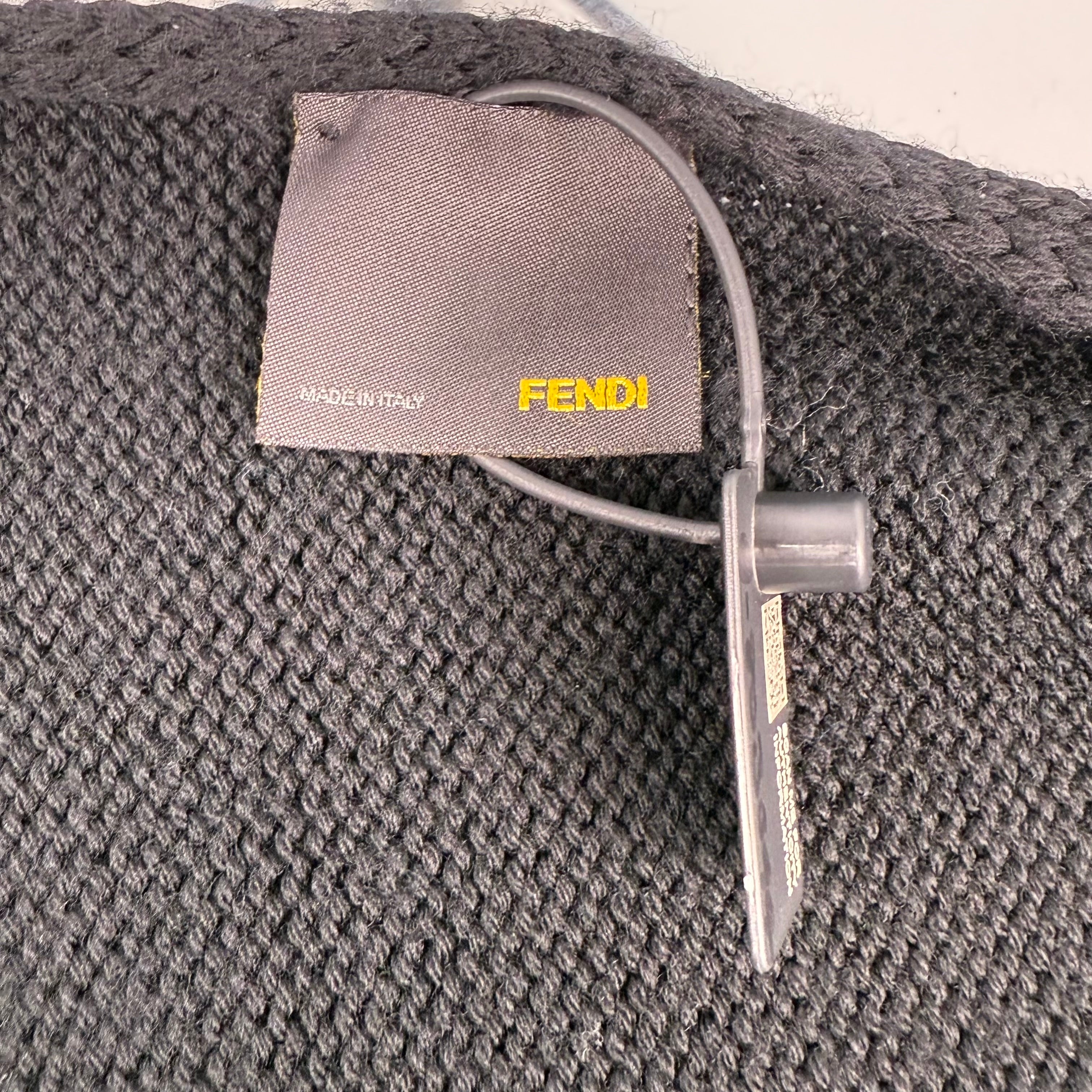 FENDI Black Scarf