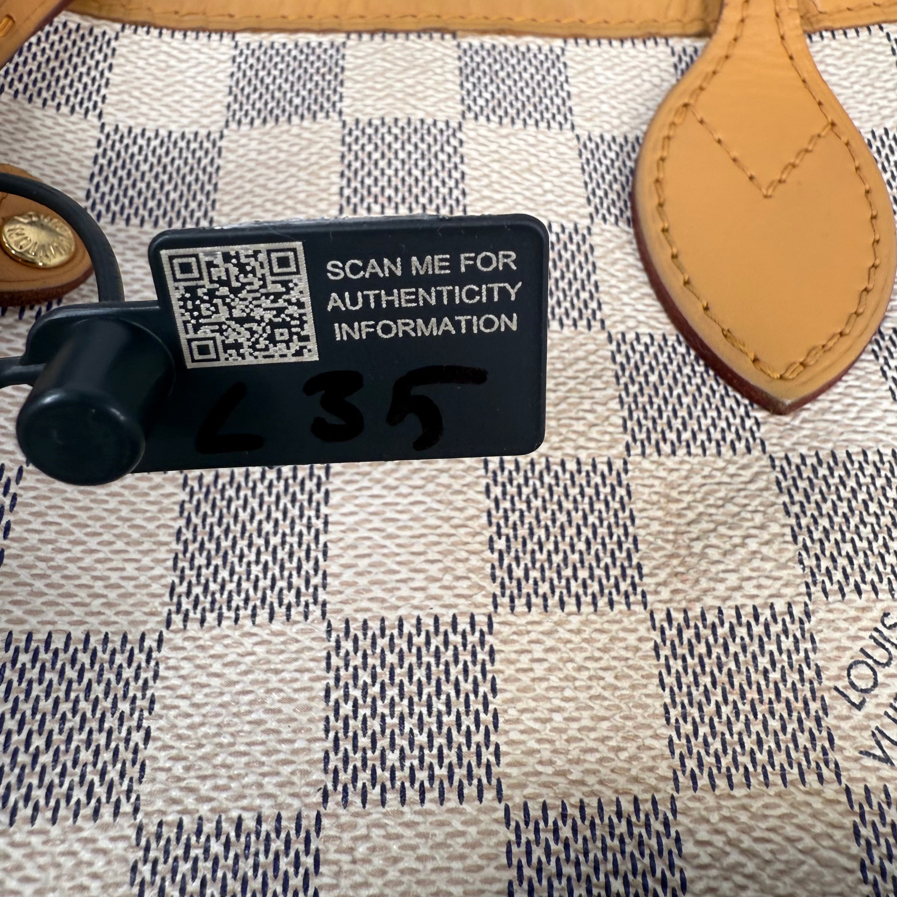 Louis Vuitton Damier Azur Neverfull GM