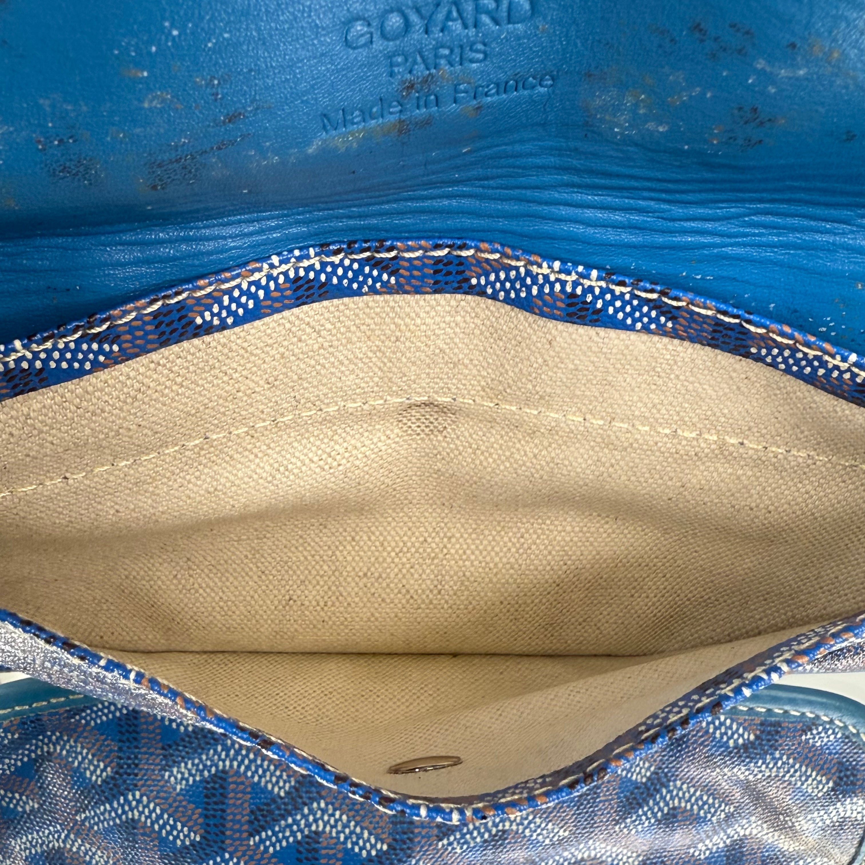 GOYARD Saint Louis Tote Bag Blue PM