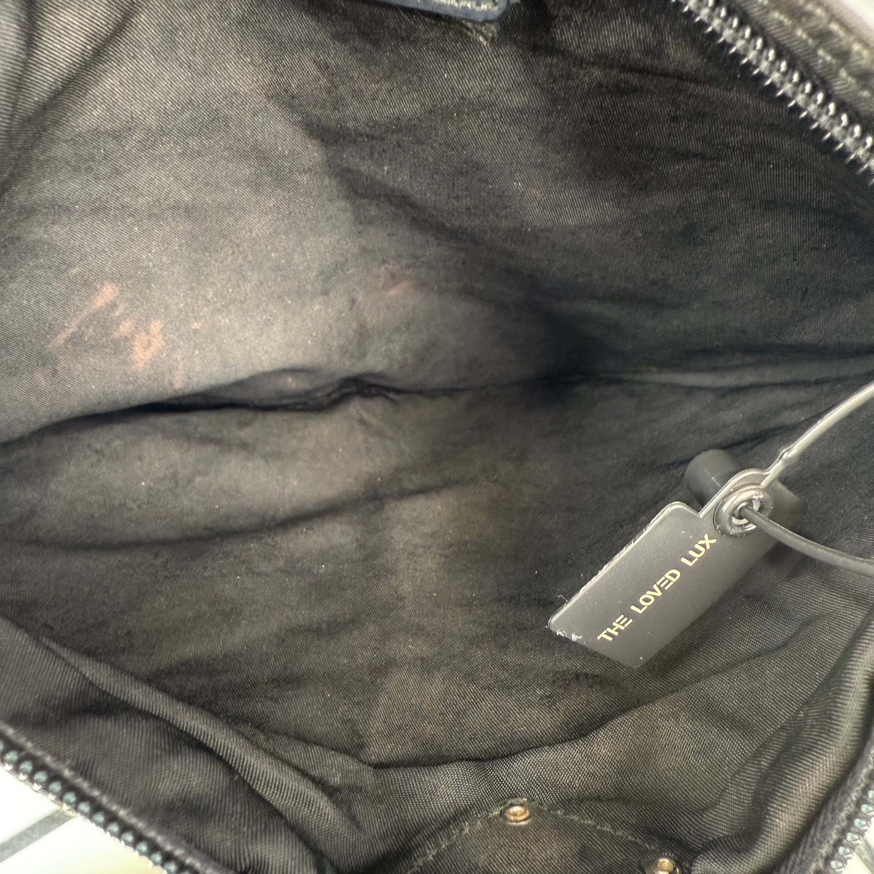PRADA Black Nylon Wash Bag