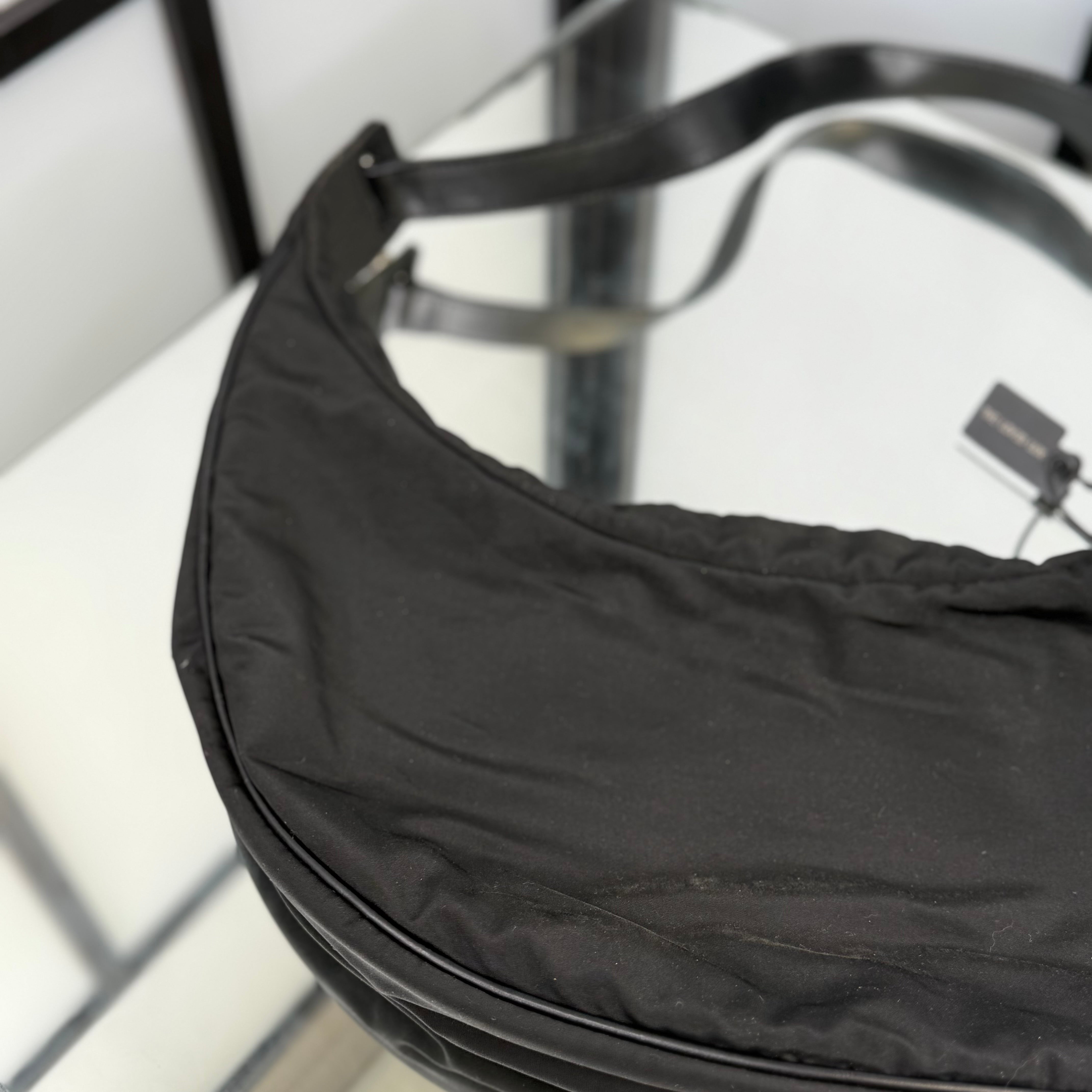 Bottega Veneta Black Shoulder Sling Bag