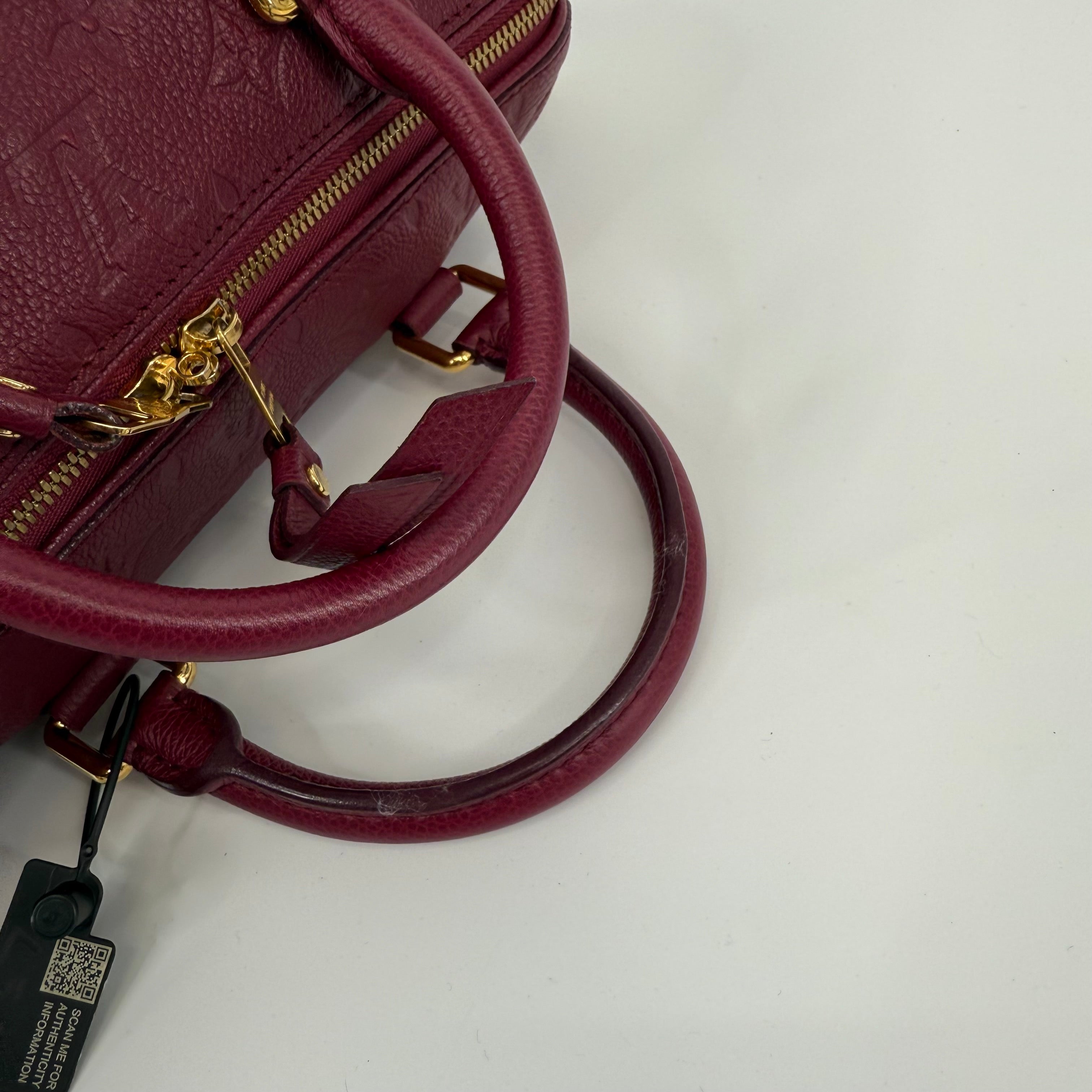 Louis Vuitton Monogram Empreinte Speedy 25 Bandoulière