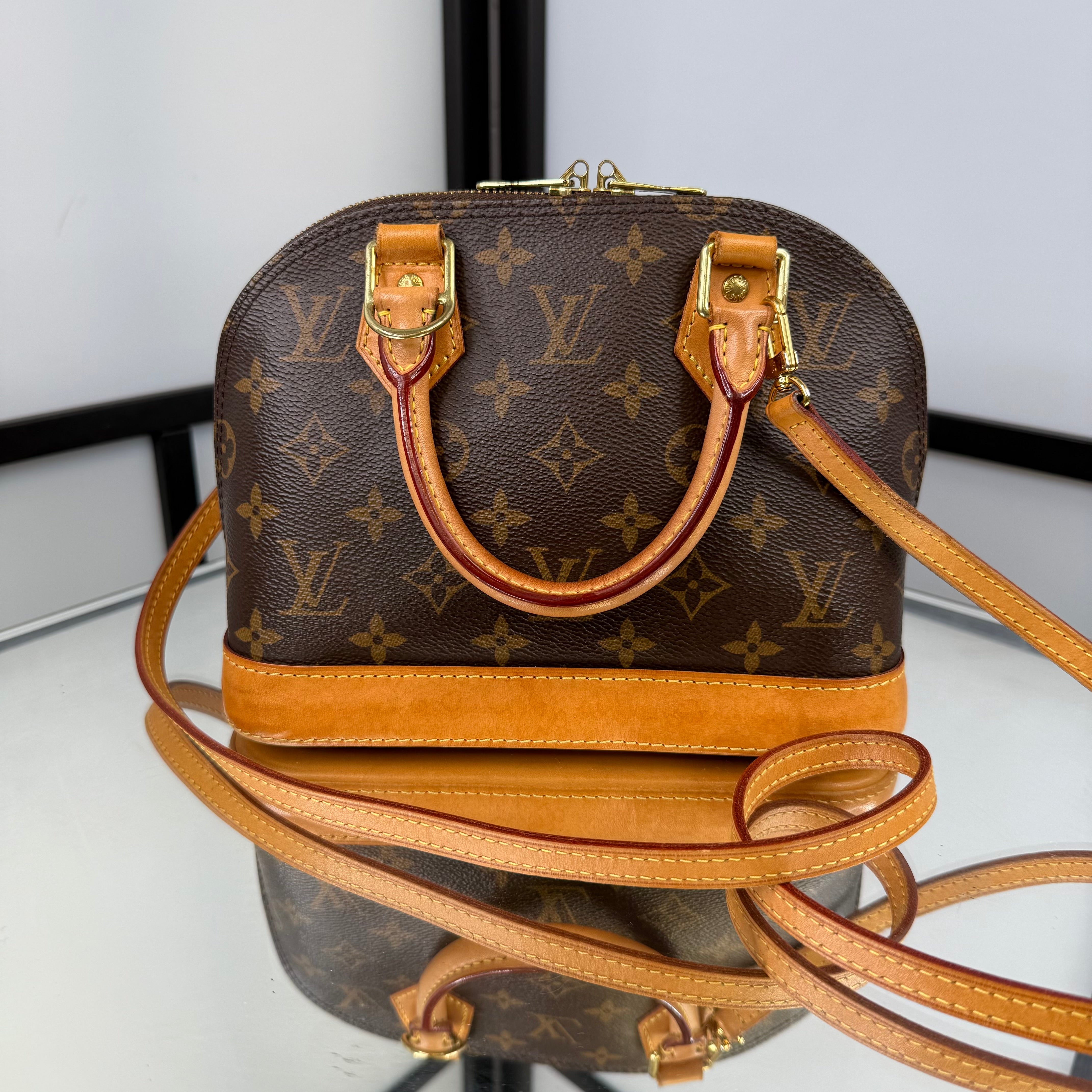 Louis Vuitton Monogram Alma BB With Box