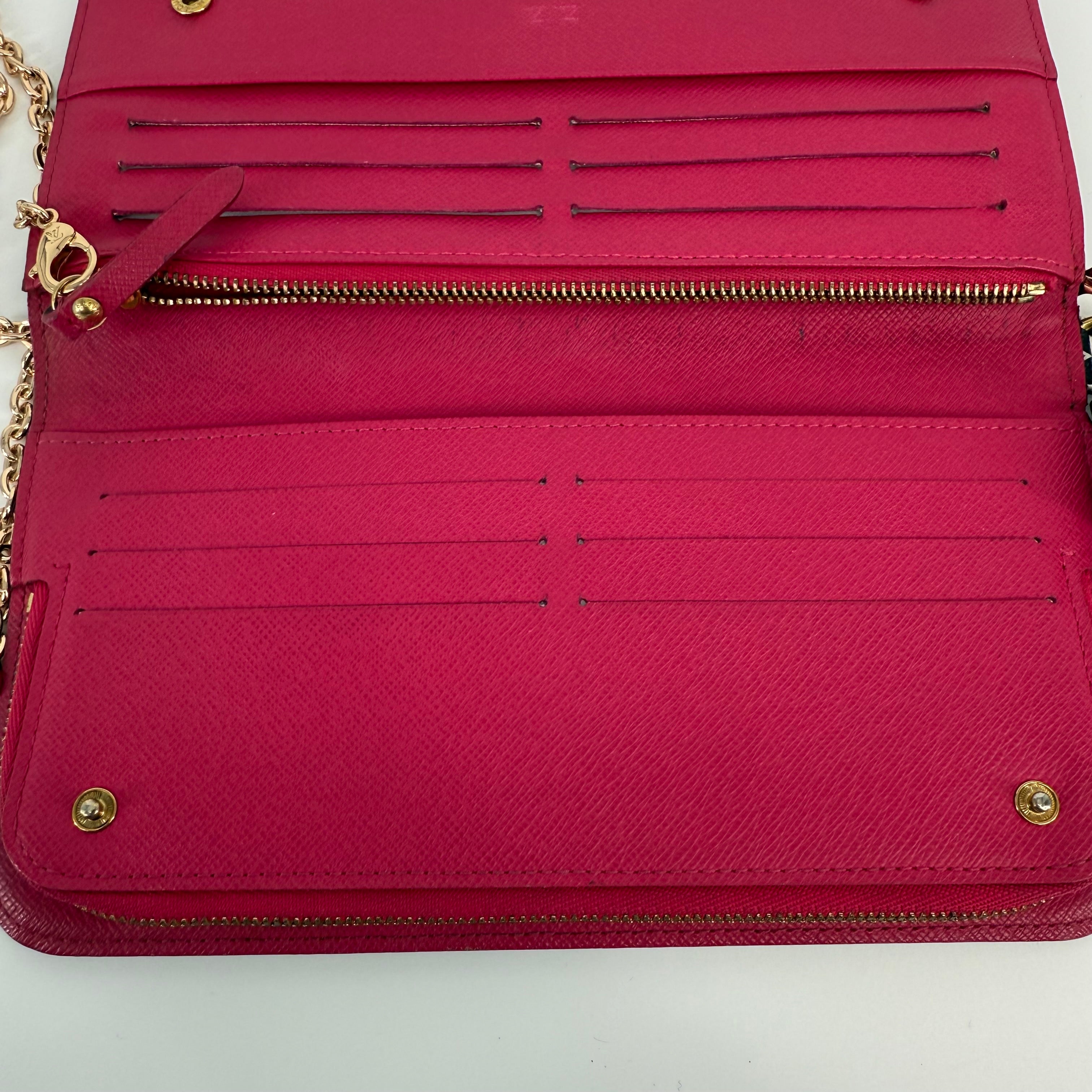 Louis Vuitton Multicolour Long Wallet On Chain