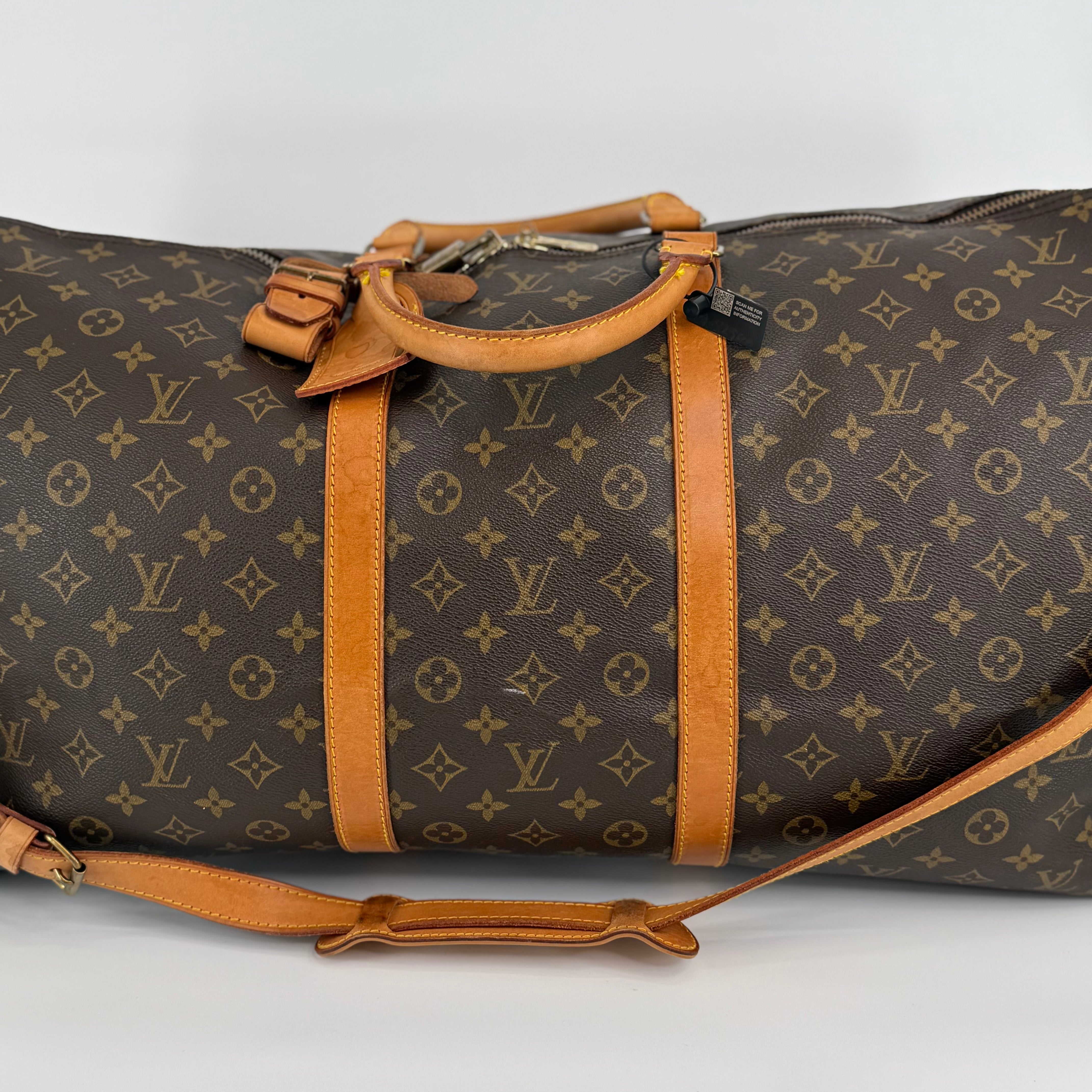 Louis Vuitton Monogram Keepall 60 With Strap