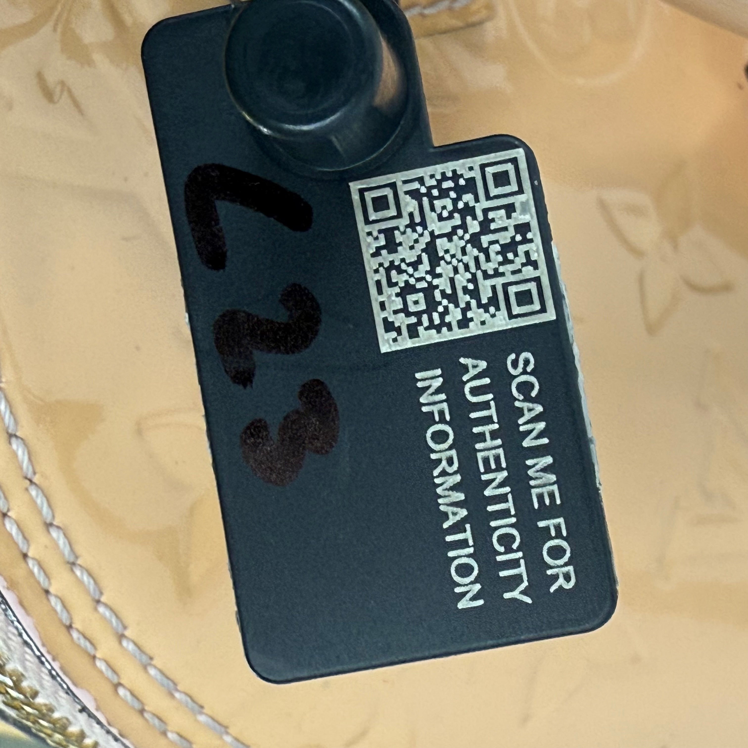 Louis Vuitton Alma BB Patent Leather Beige