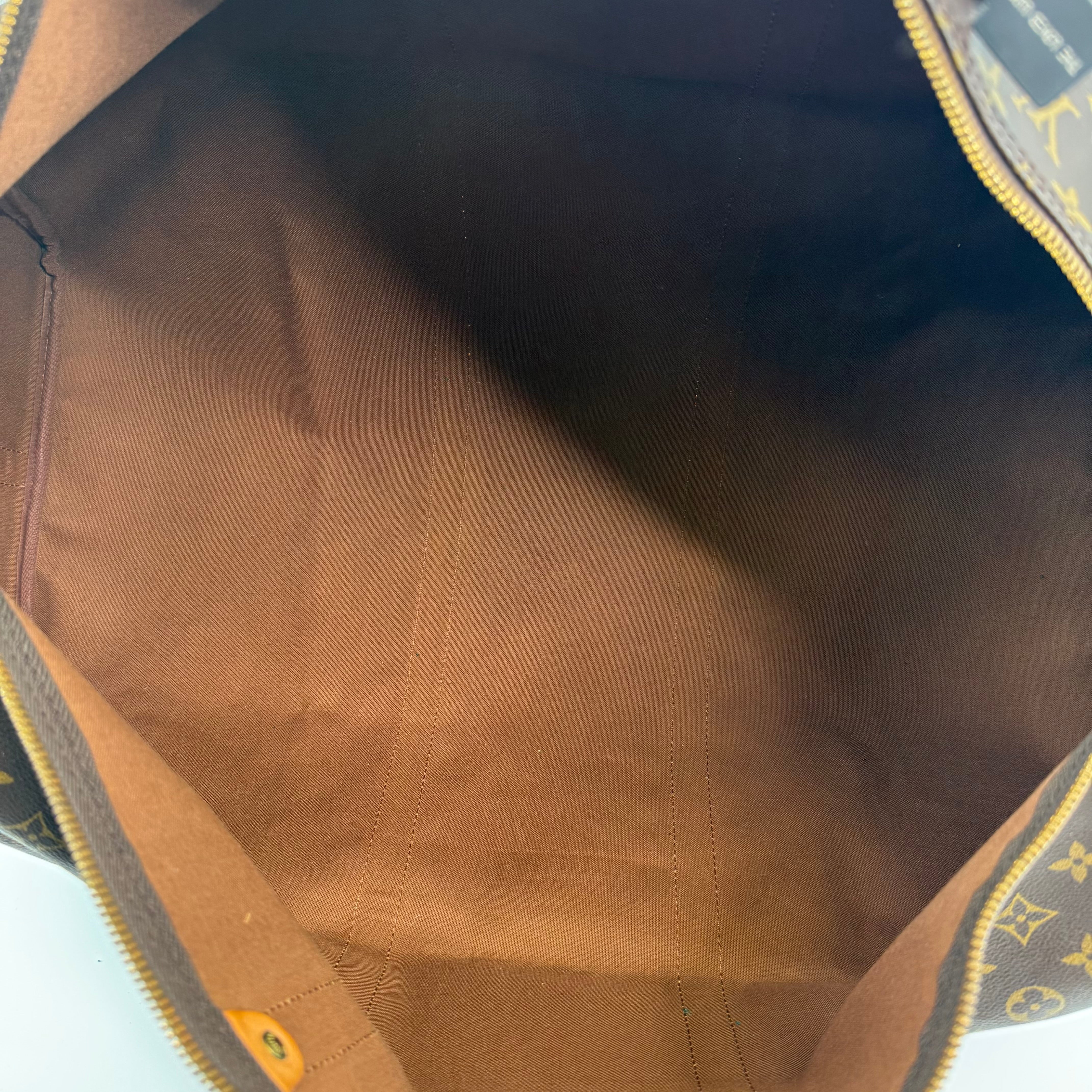 Louis Vuitton Monogram Keepall 60 With Strap