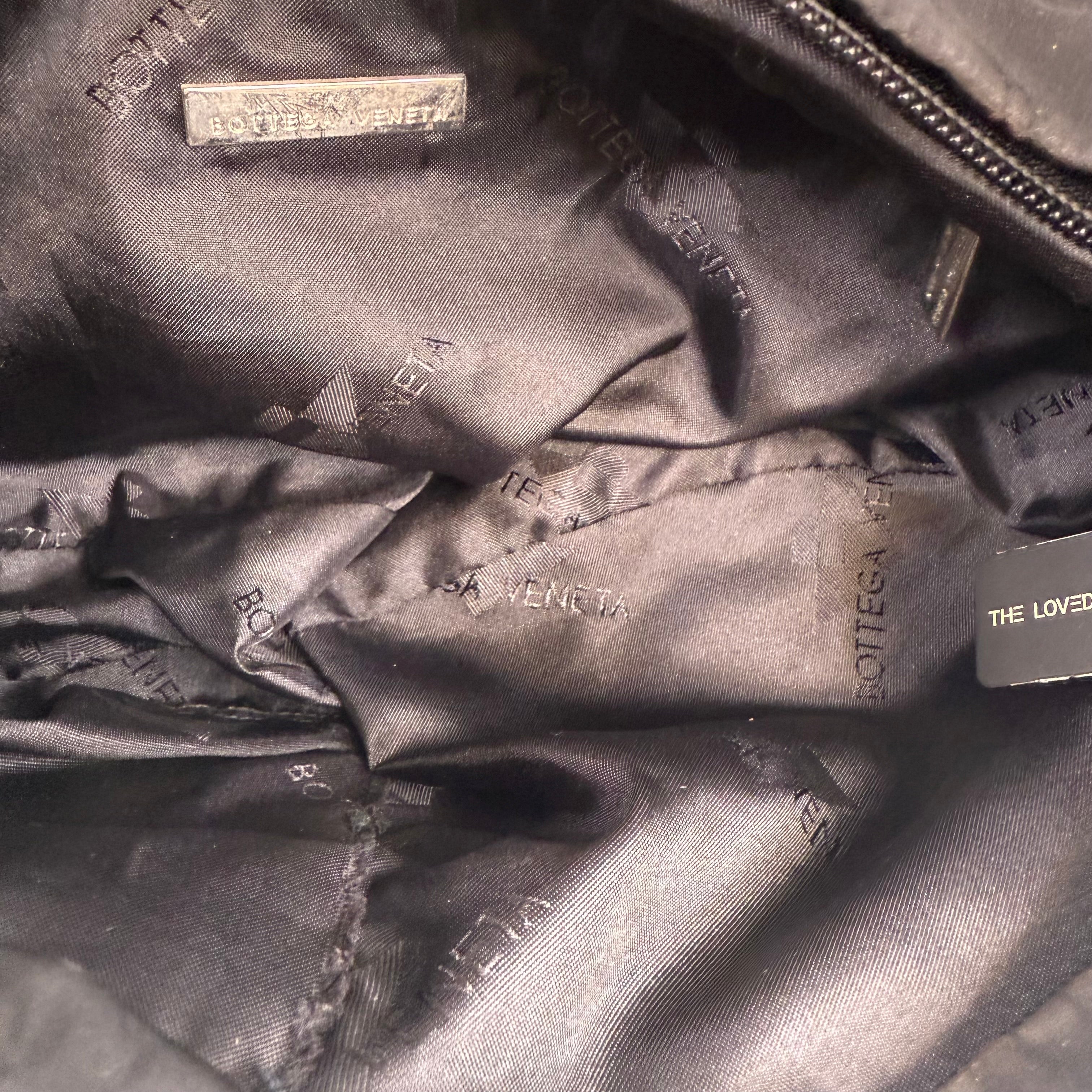 Bottega Veneta Black Shoulder Sling Bag