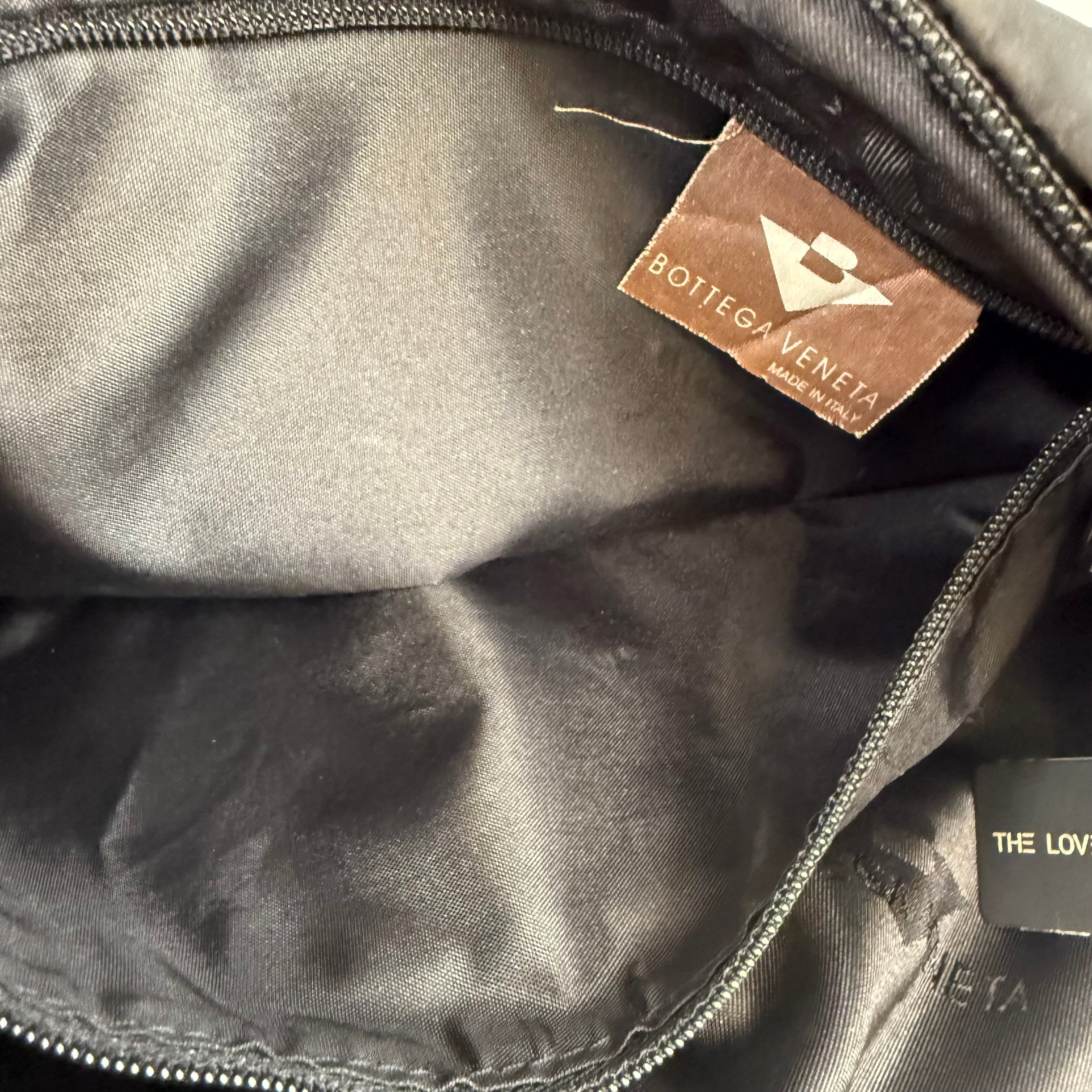 Bottega Veneta Black Shoulder Sling Bag