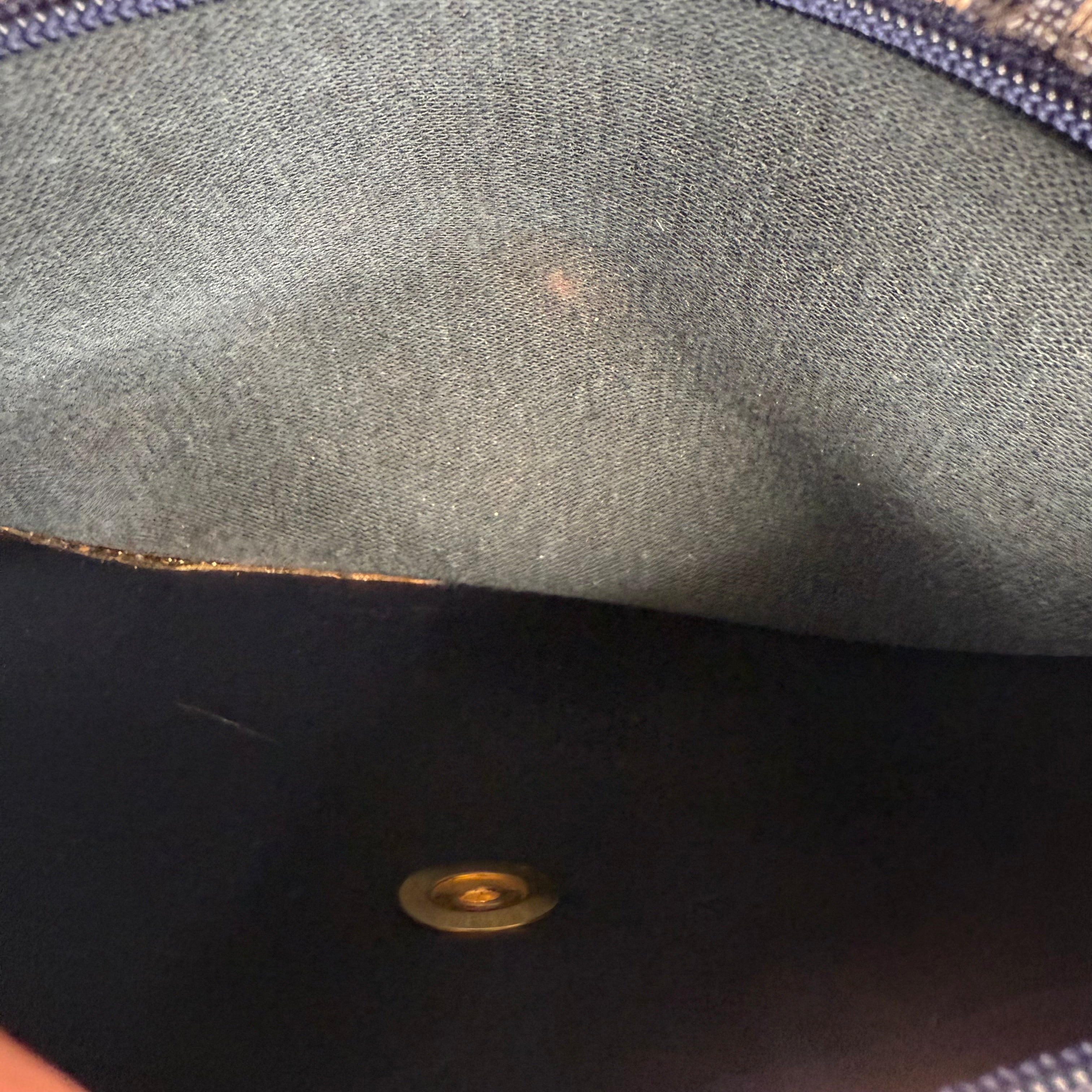 DIOR Trotter Canvas Shoulder Bag