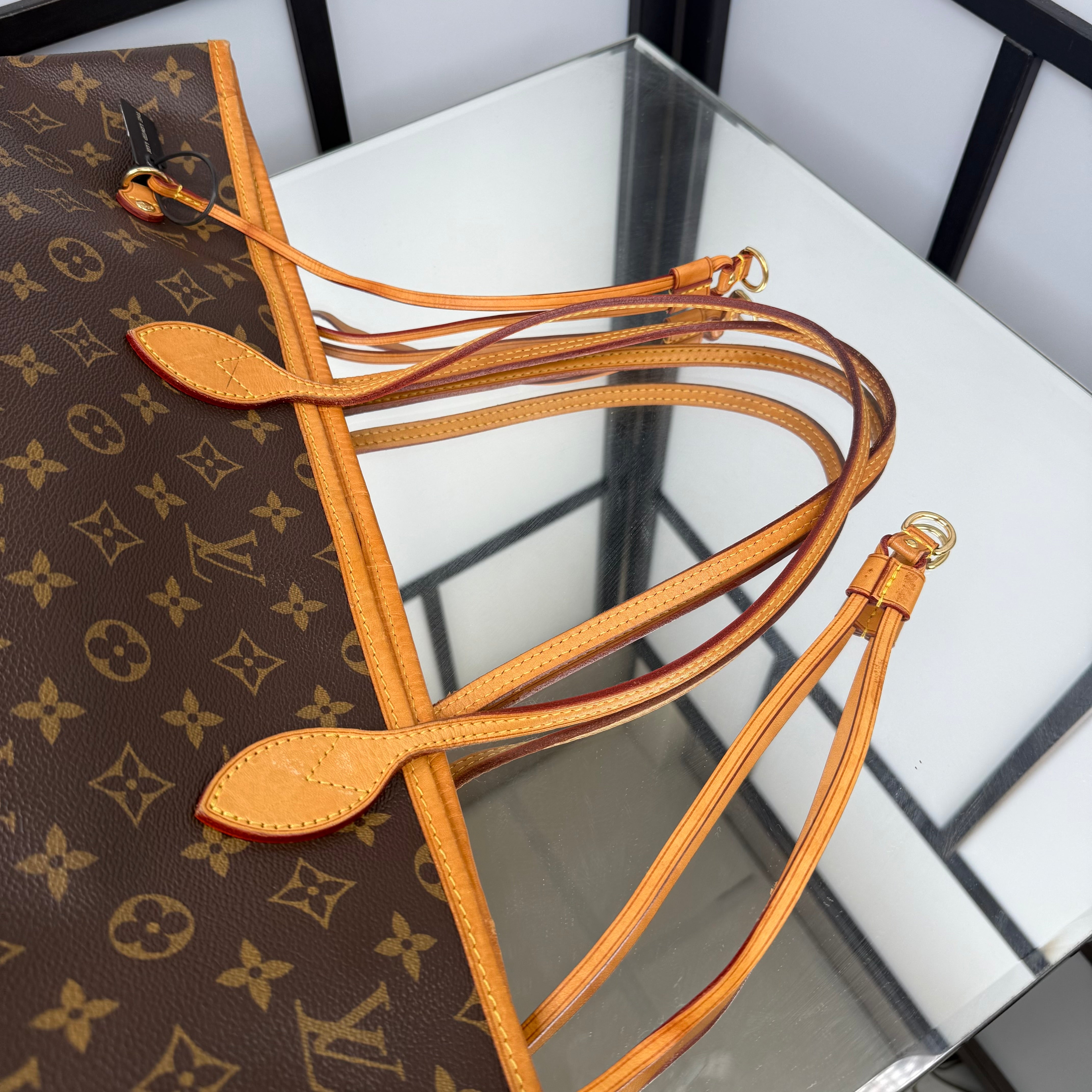 Louis Vuitton Monogram Neverfull GM Purple Interior