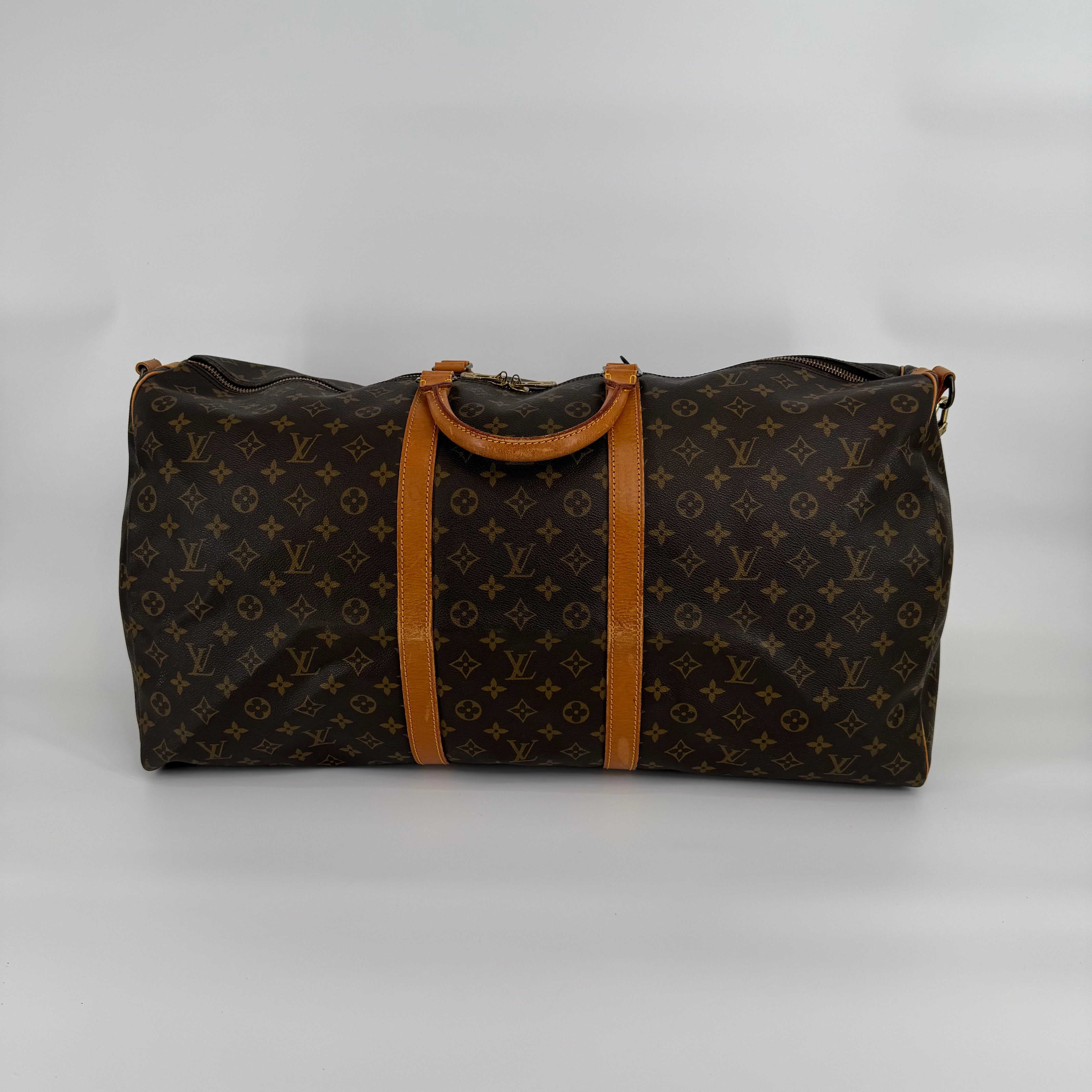 Louis Vuitton Monogram Keepall 60 With Strap