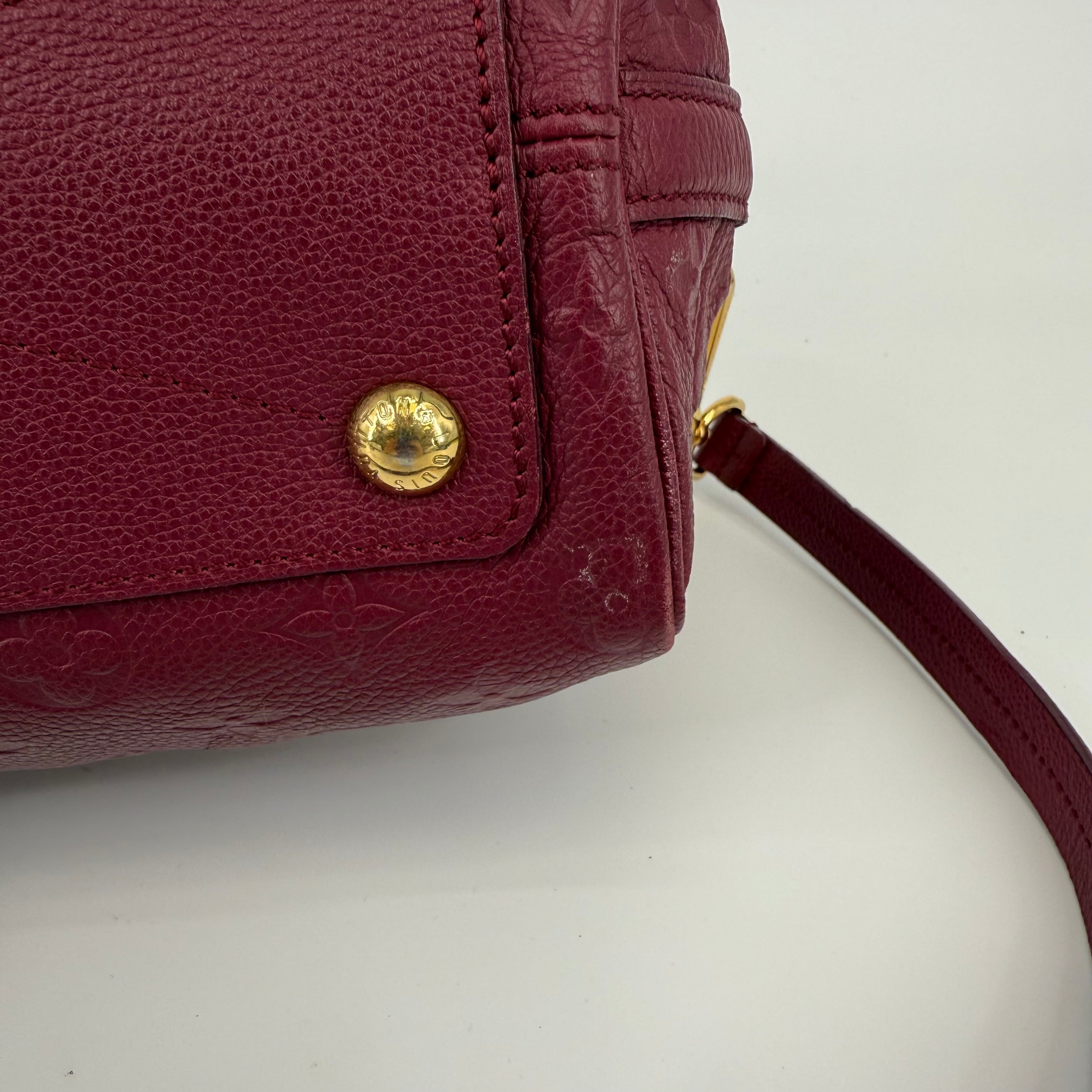 Louis Vuitton Monogram Empreinte Speedy 25 Bandoulière