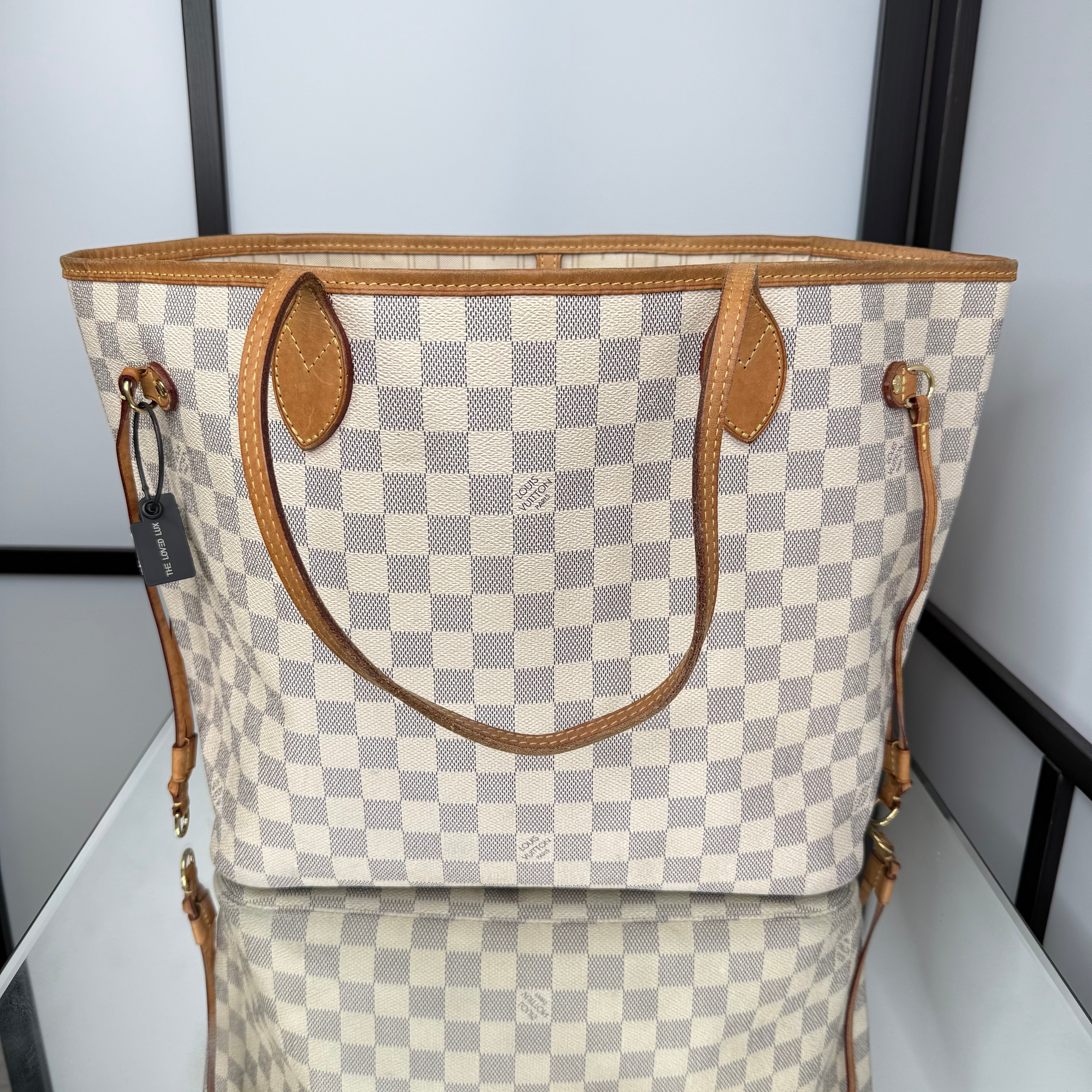 Louis Vuitton Damier Azur Neverfull MM