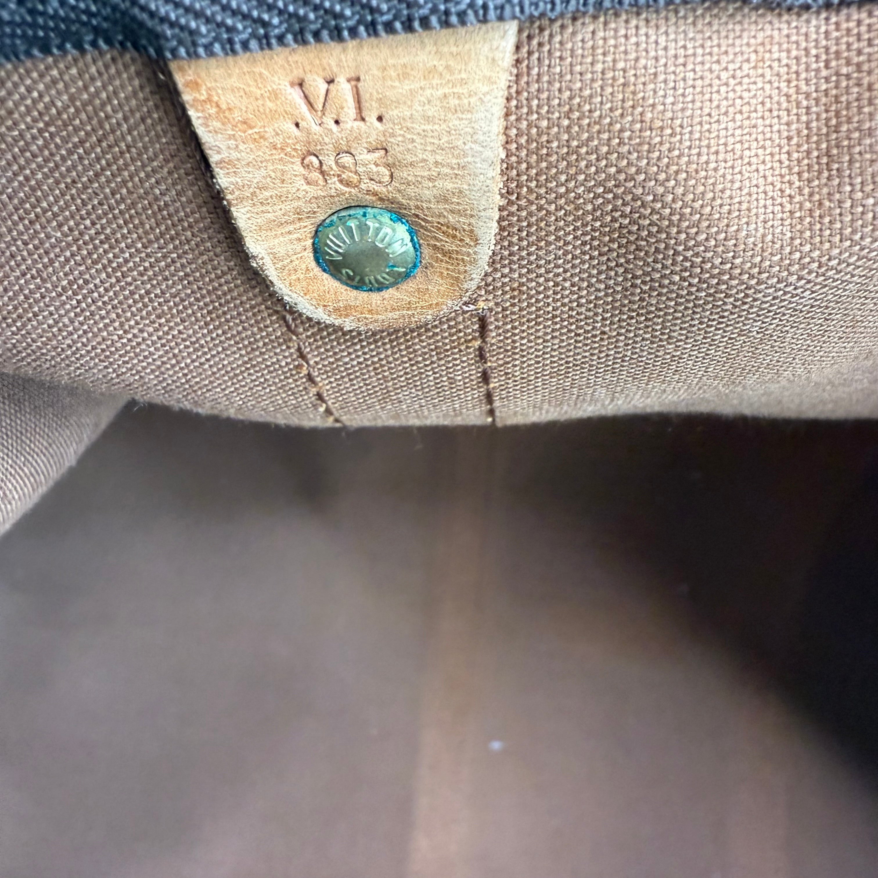 Louis Vuitton Monogram Keepall 60 With Strap
