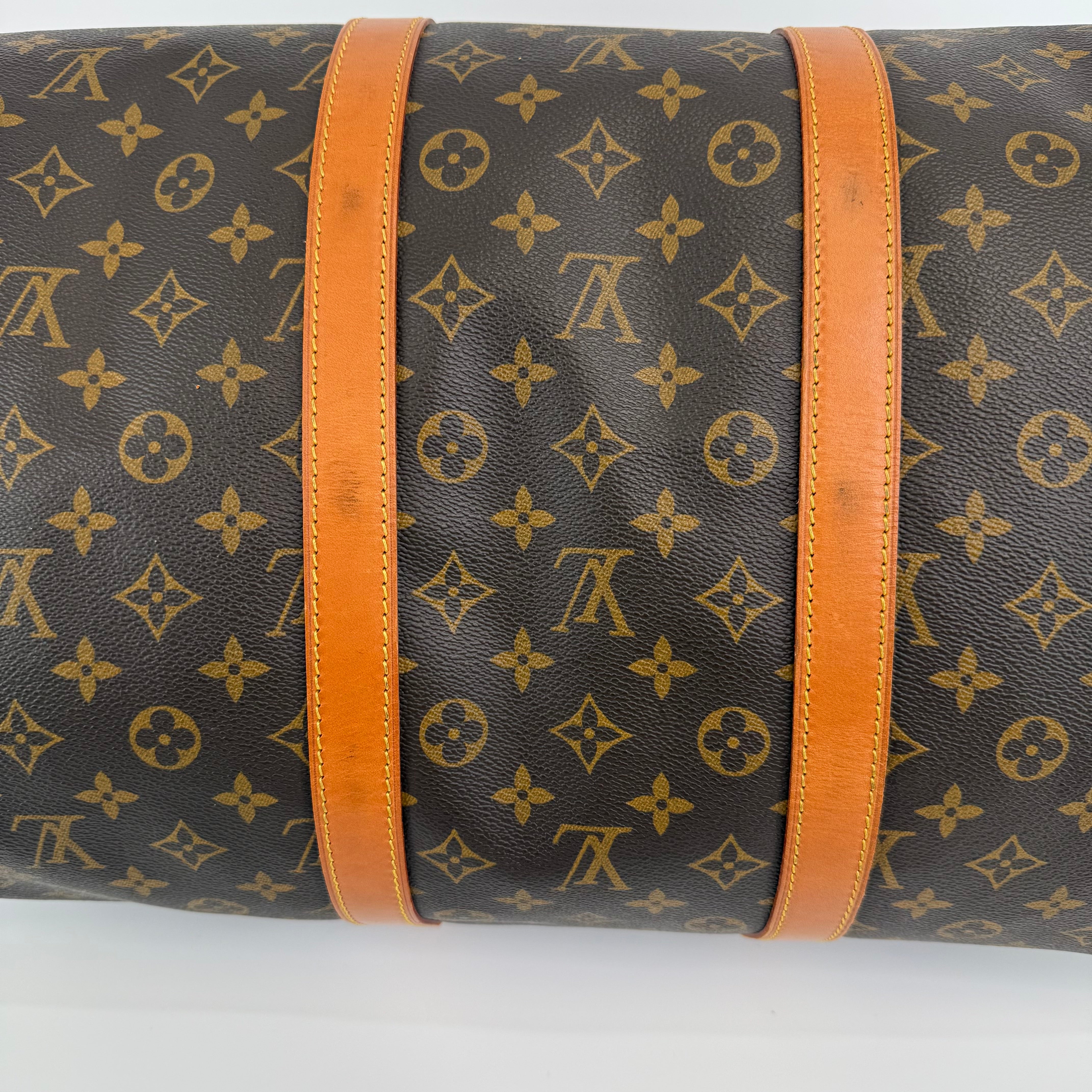 Louis Vuitton Monogram Keepall 55 With Strap