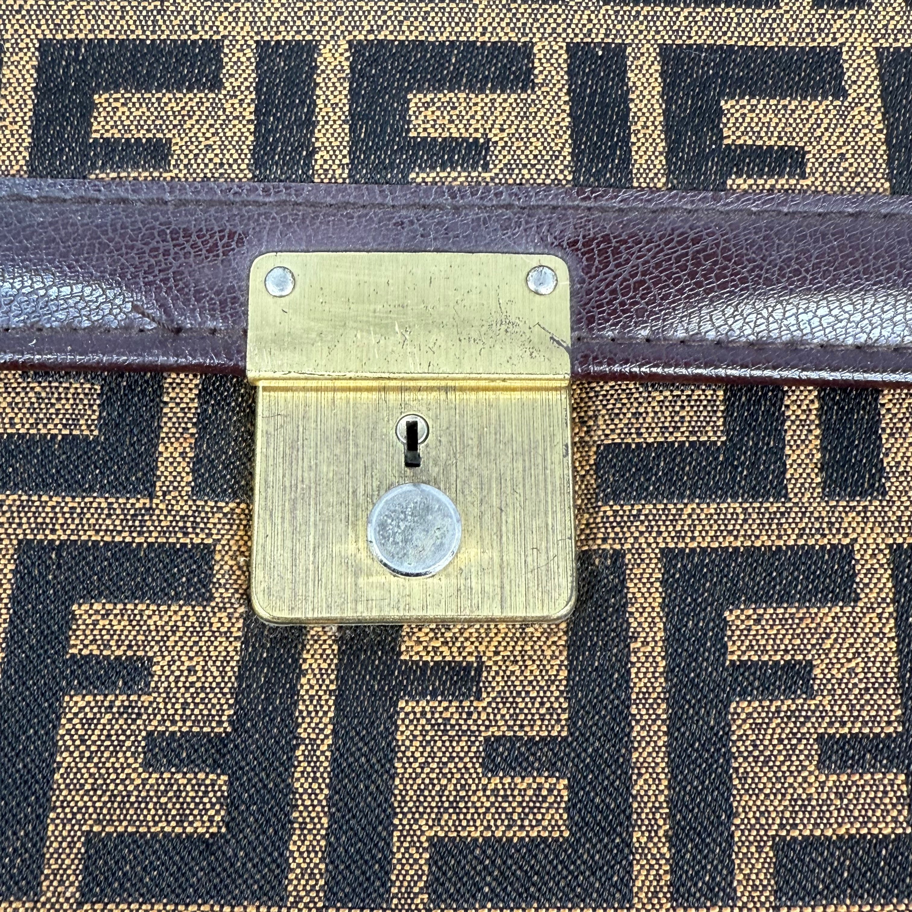 FENDI Zucca Clutch Bag