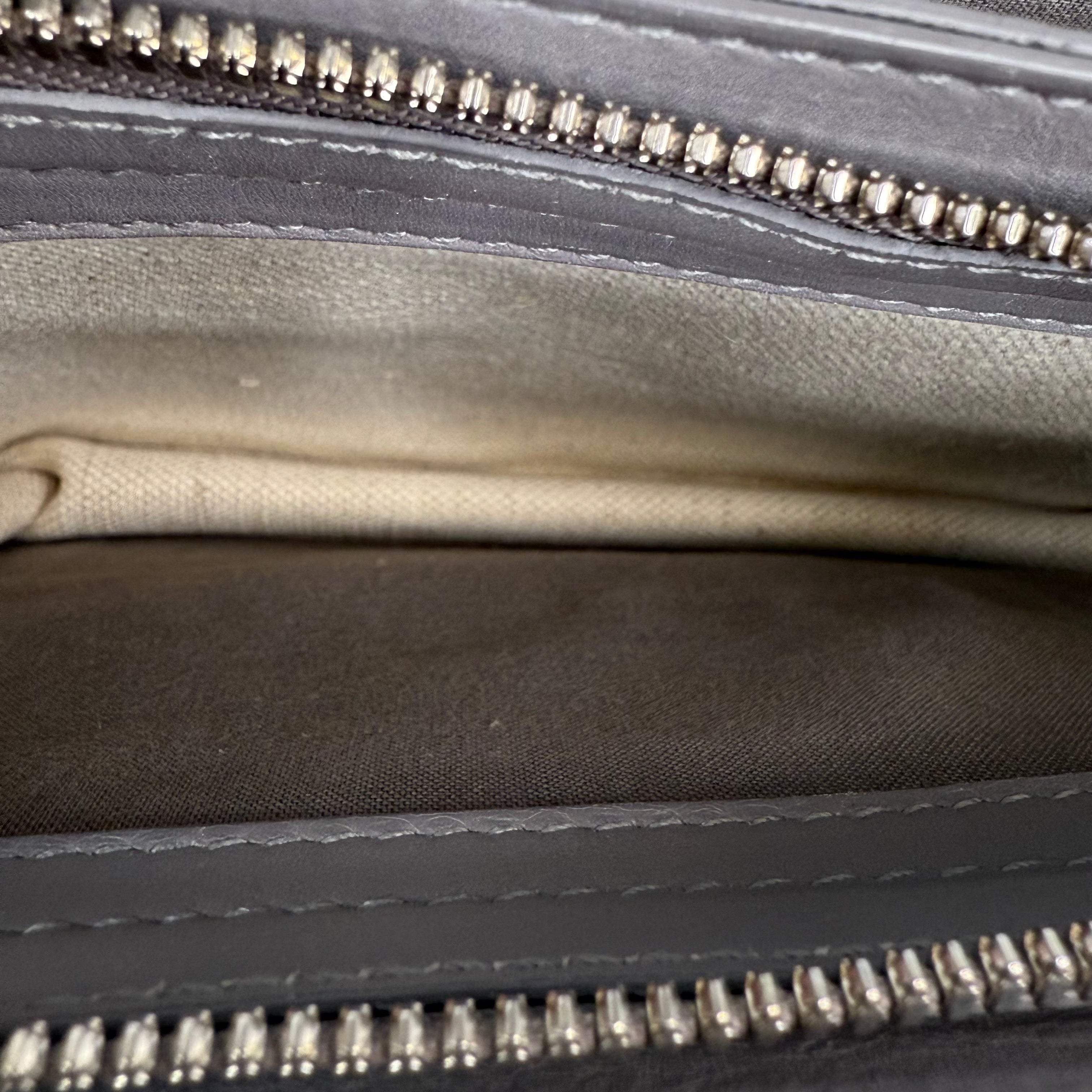 Balenciaga Grey Lock Shoulder Bag
