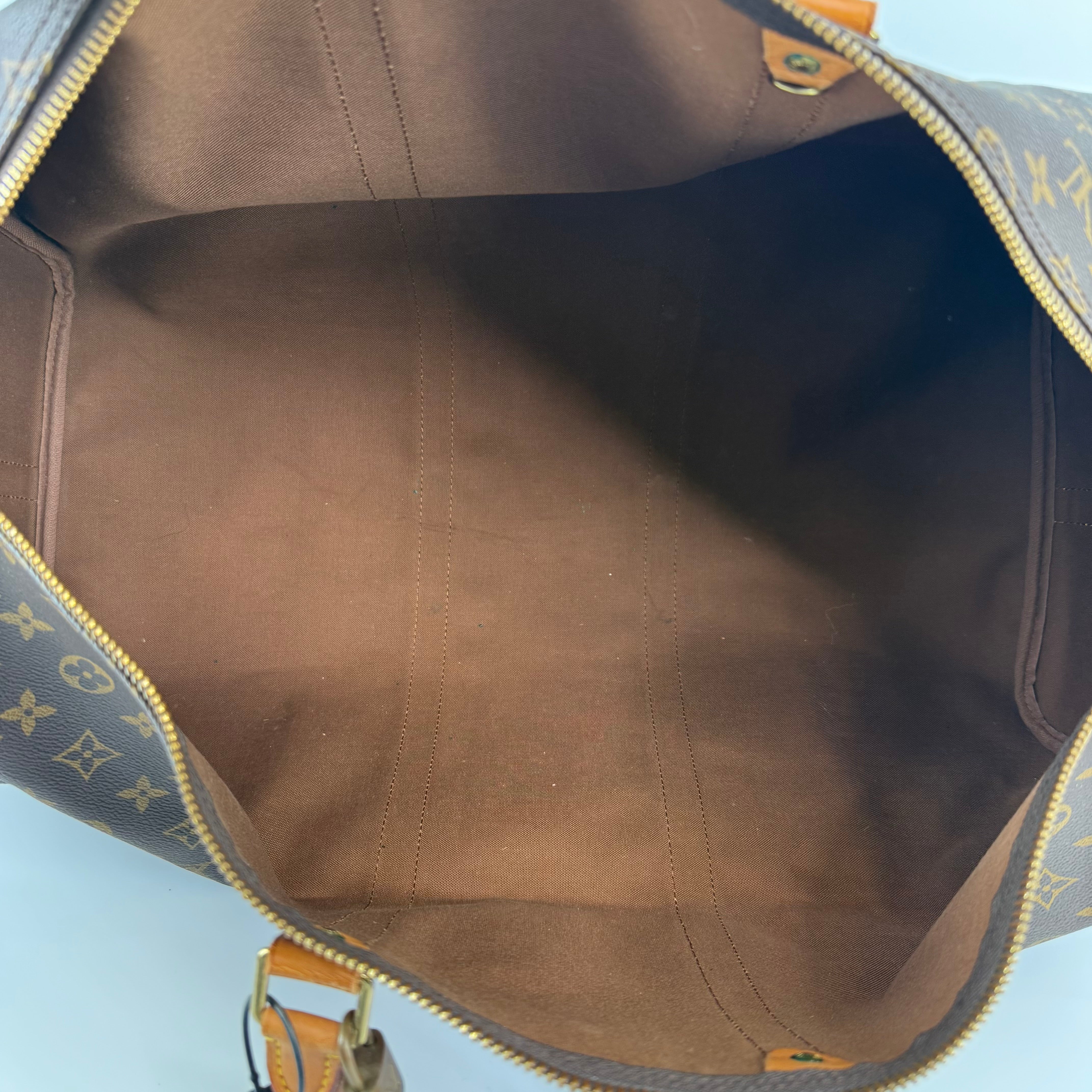 Louis Vuitton Monogram Keepall 55 With Strap