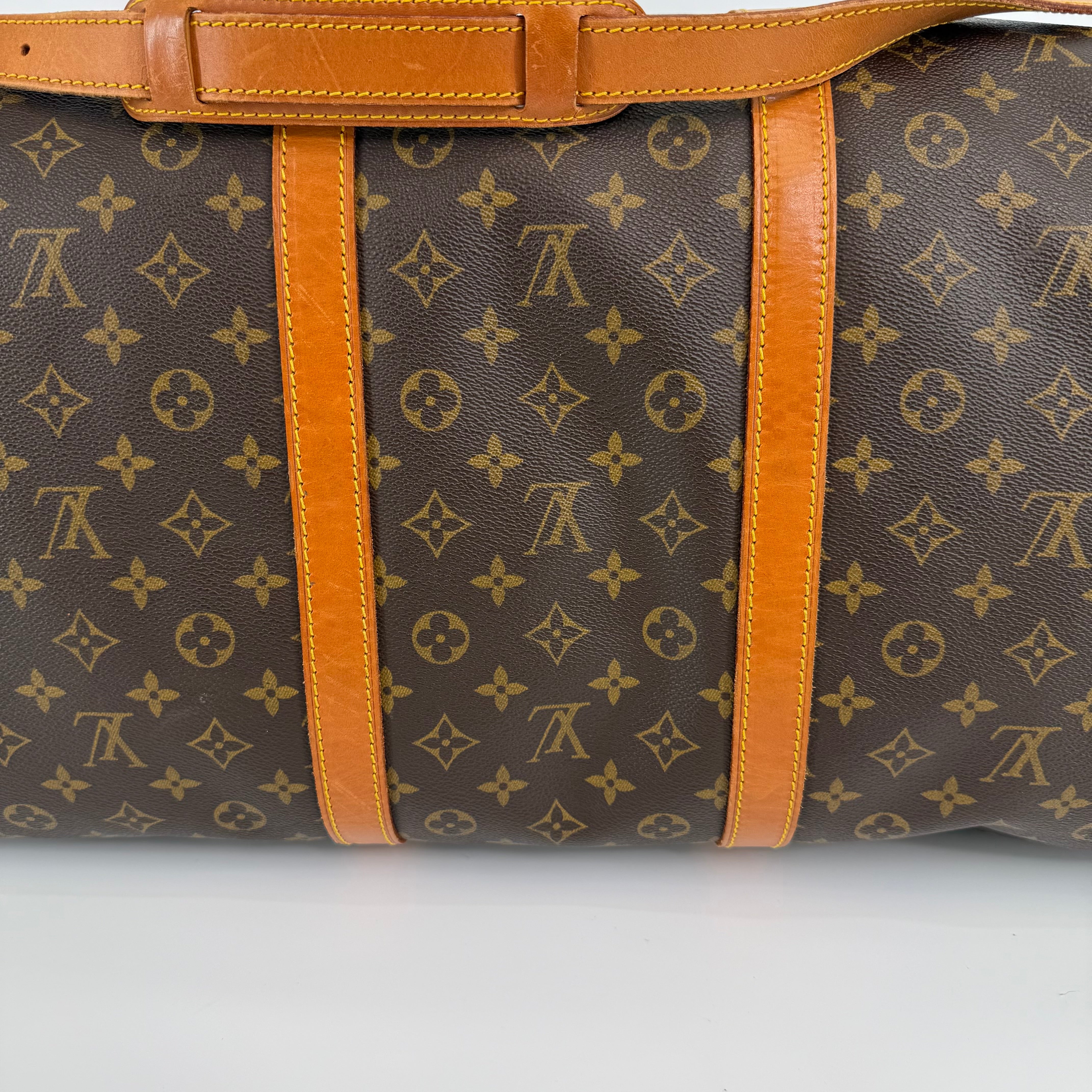 Louis Vuitton Monogram Keepall 60 With Strap