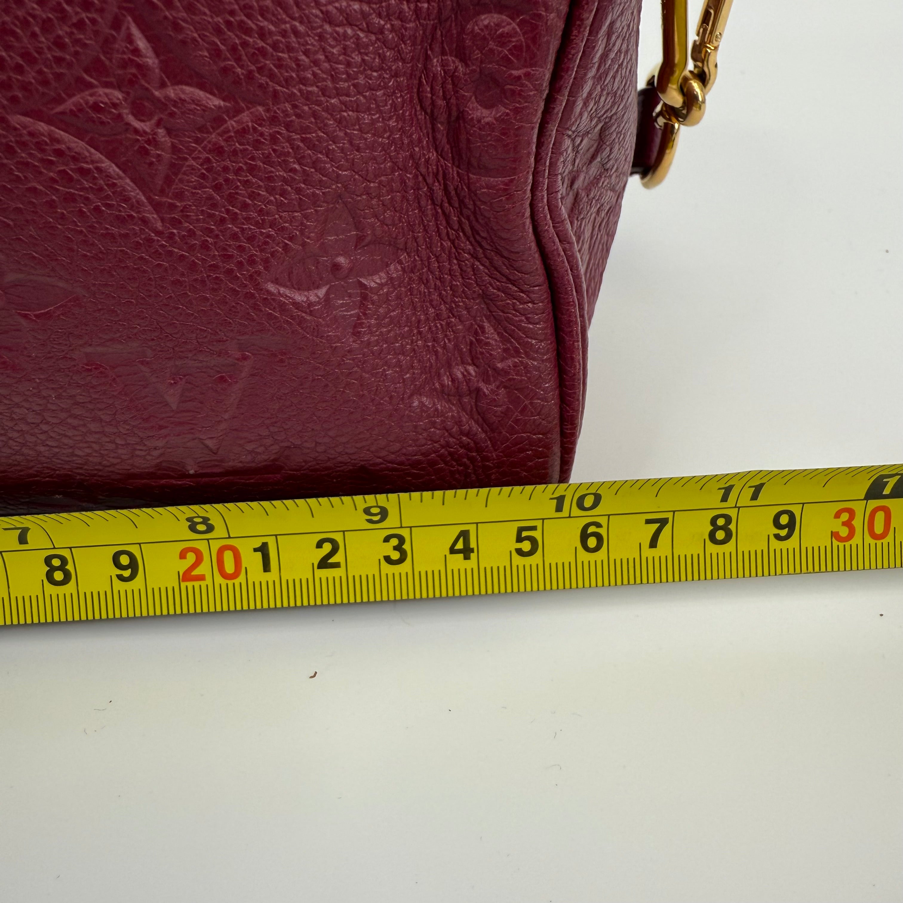 Louis Vuitton Monogram Empreinte Speedy 25 Bandoulière