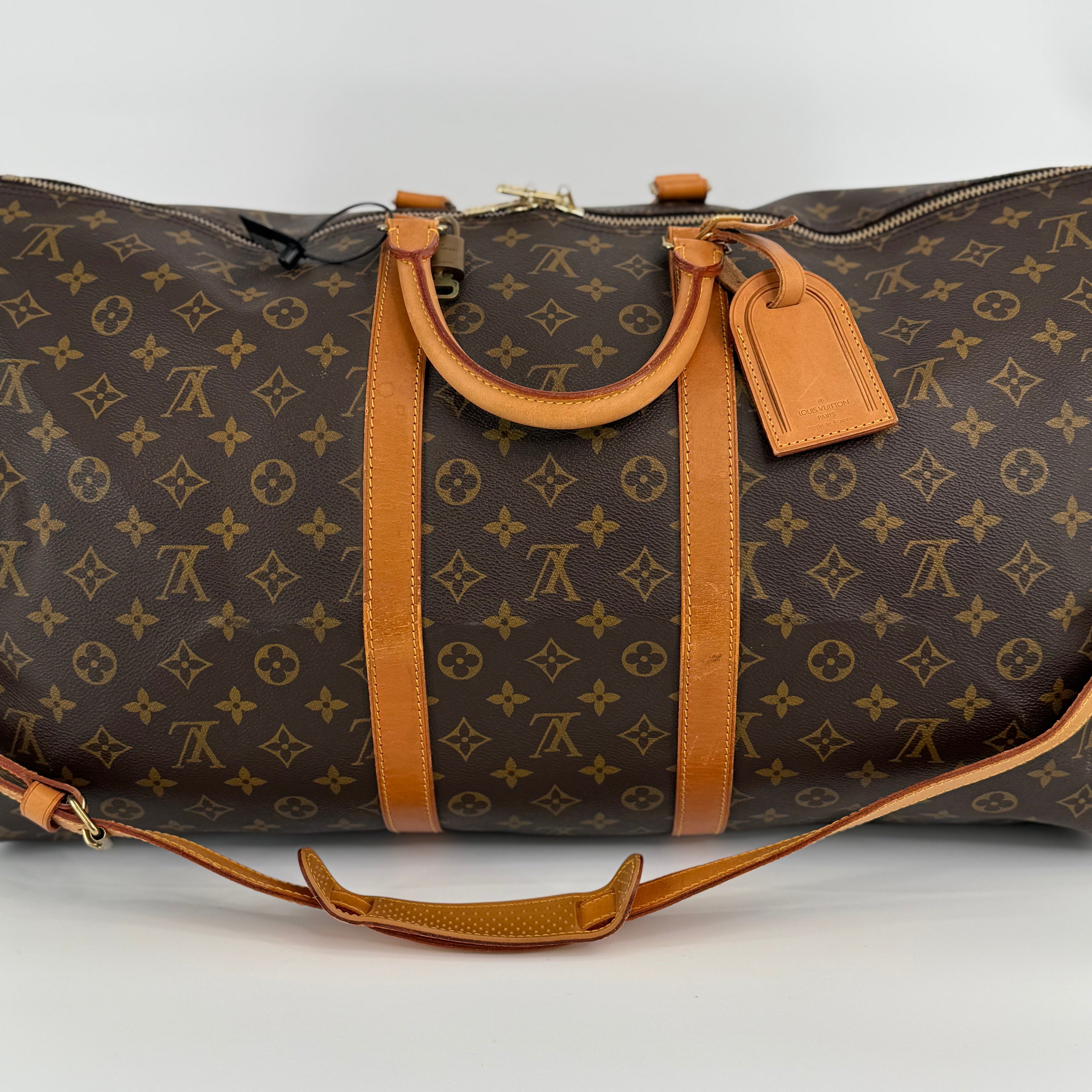 Louis Vuitton Monogram Keepall 55 With Strap
