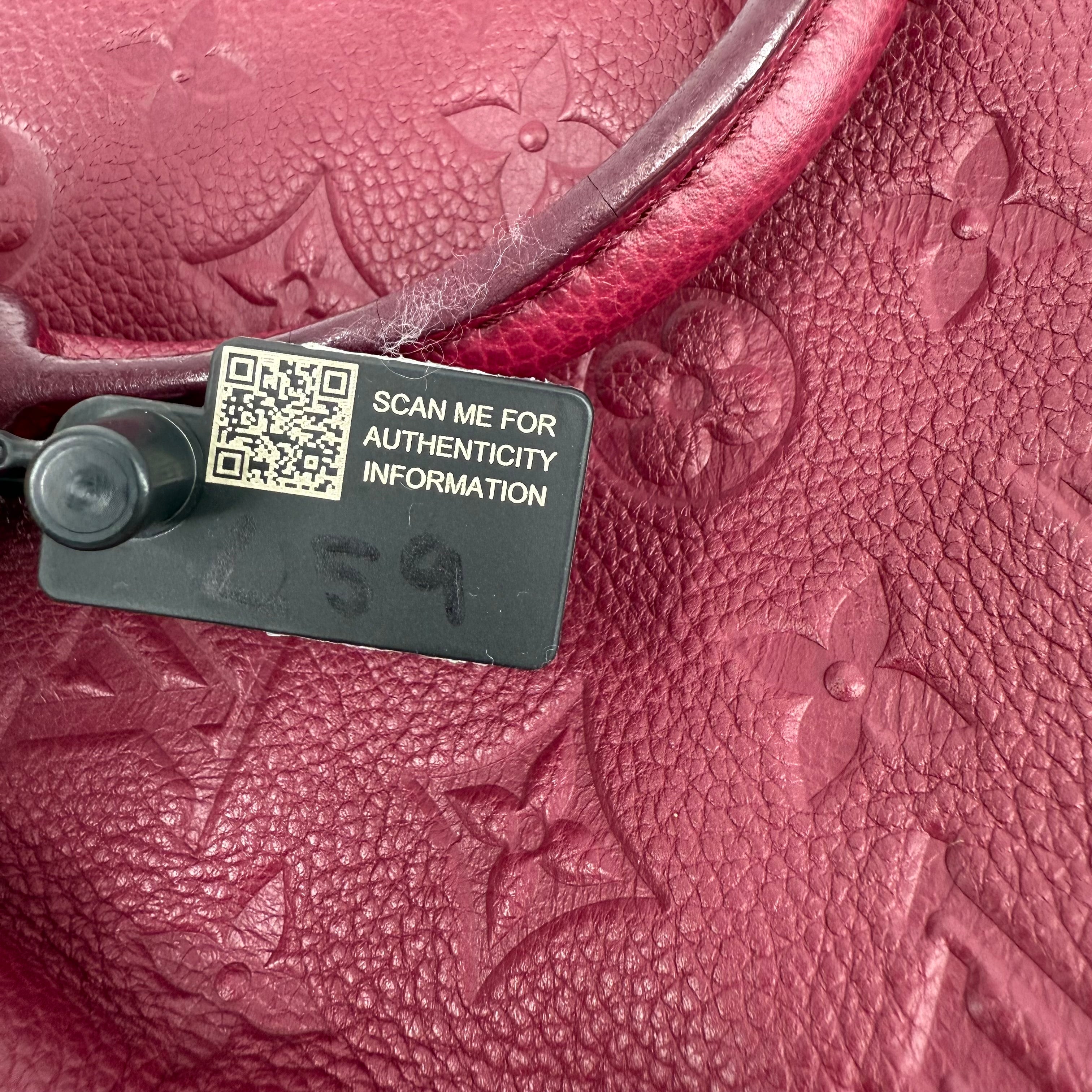 Louis Vuitton Monogram Empreinte Speedy 25 Bandoulière